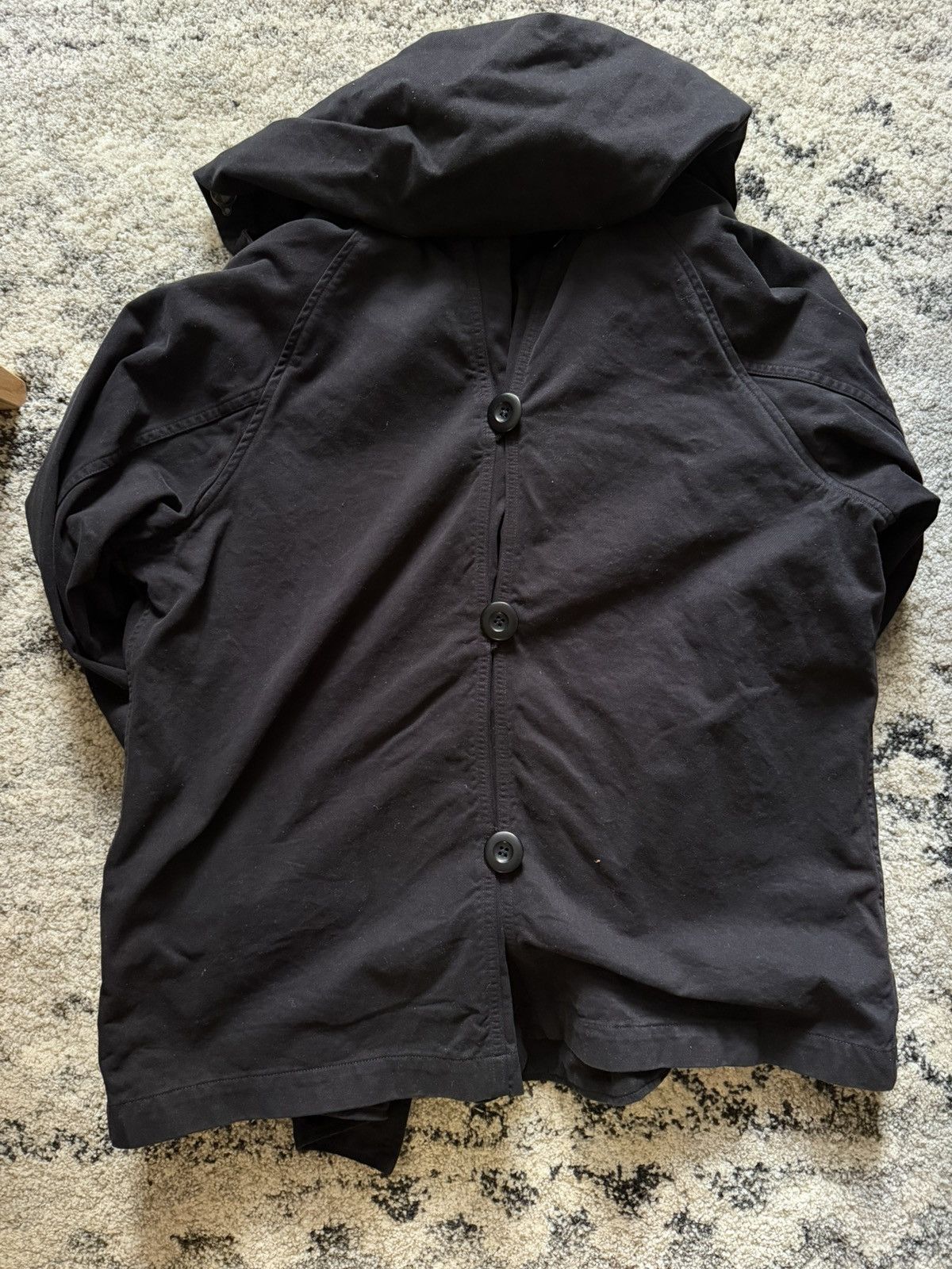 Kapital Kapital Tri-P Black Ringer Coat Size US XS / EU 42 / 0 - 3 Thumbnail