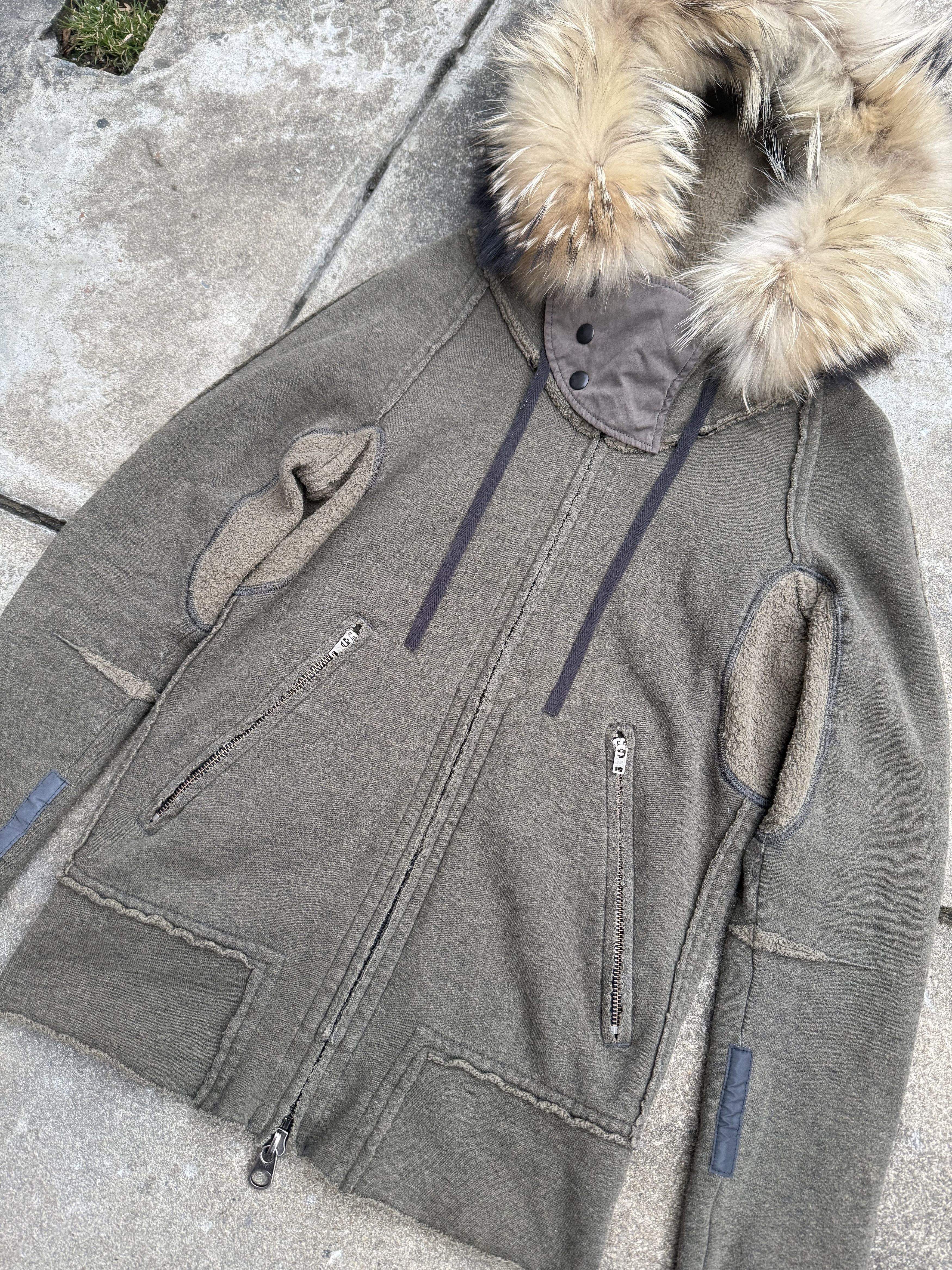 Le Grande Bleu (L.G.B.) LGB Fur Trim Parka Hoodie Size US M / EU 48-50 / 2 - 2 Thumbnail