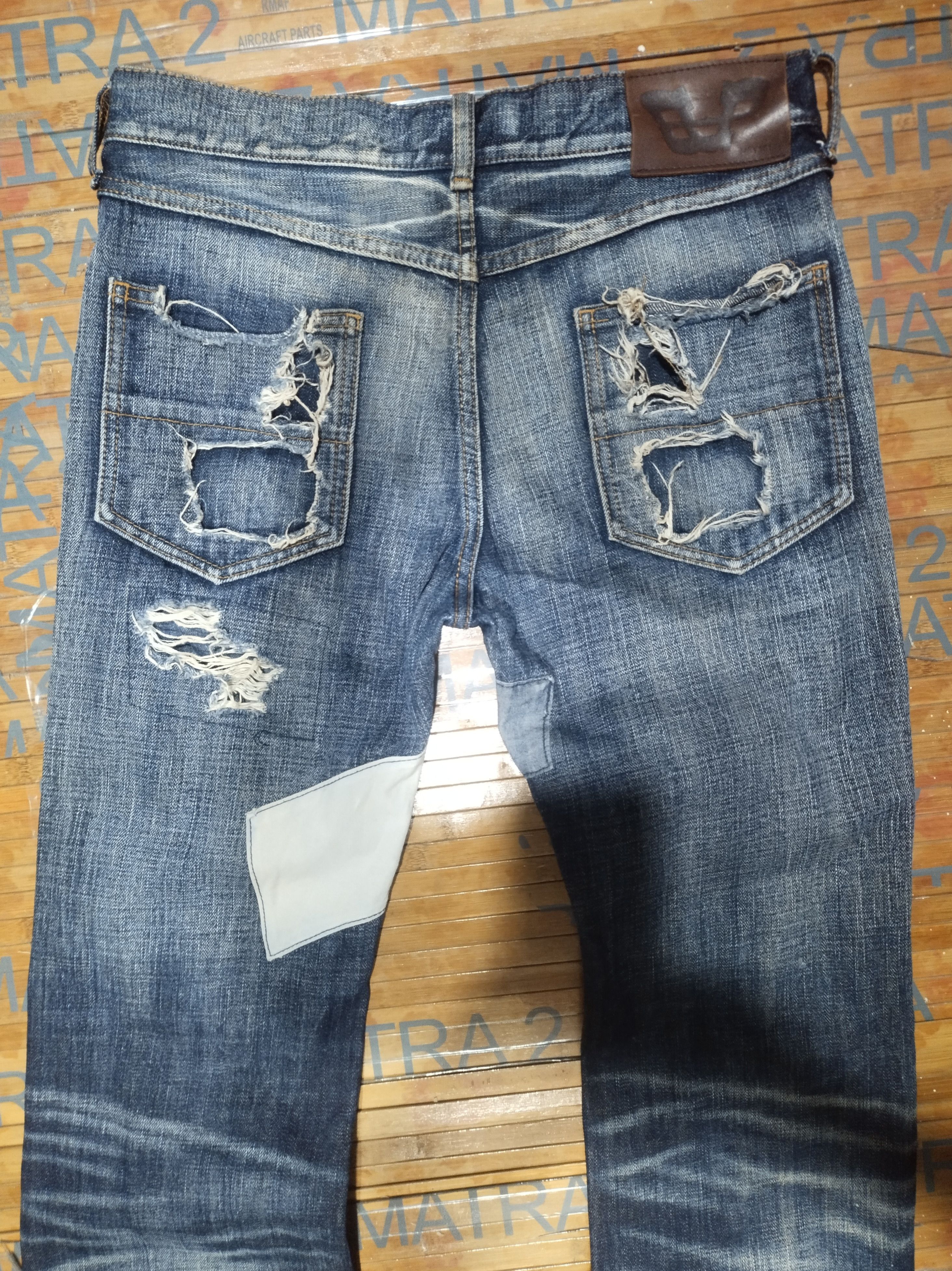 Japanese Brand × Vintage Jeans Bonds And Pesce /American Vintage Since 1922 Size US 30 / EU 46 - 5 Thumbnail