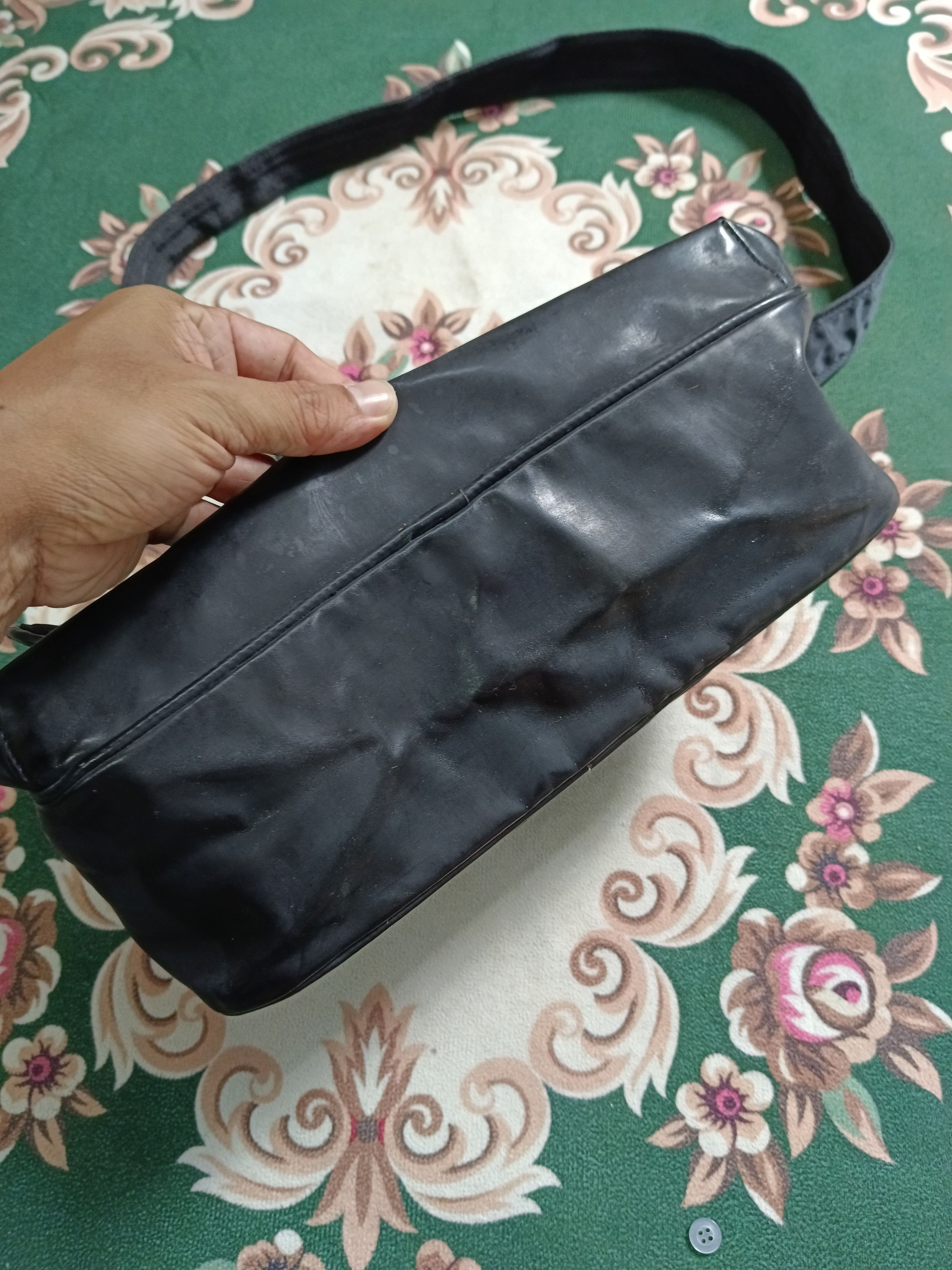 Yohji Yamamoto INSANE 90🔥YOHJI YAMAMOTO YSAC BLACK ICONIC SLING/CROSSBODY Size ONE SIZE - 4 Thumbnail