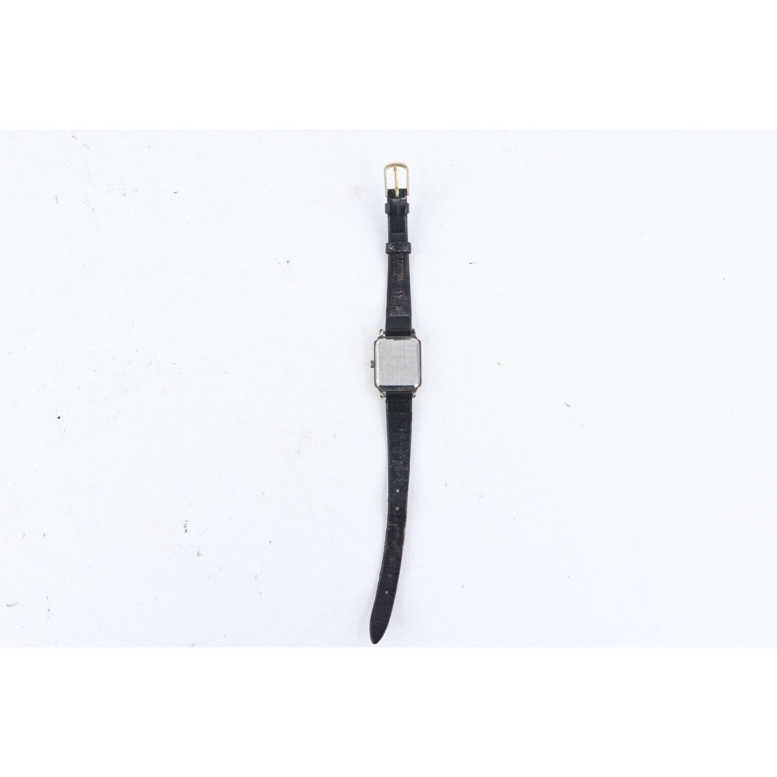 Vintage Vintage 80s Gruen Precision Steel Gold Leather Band Watch Size ONE SIZE - 5 Thumbnail