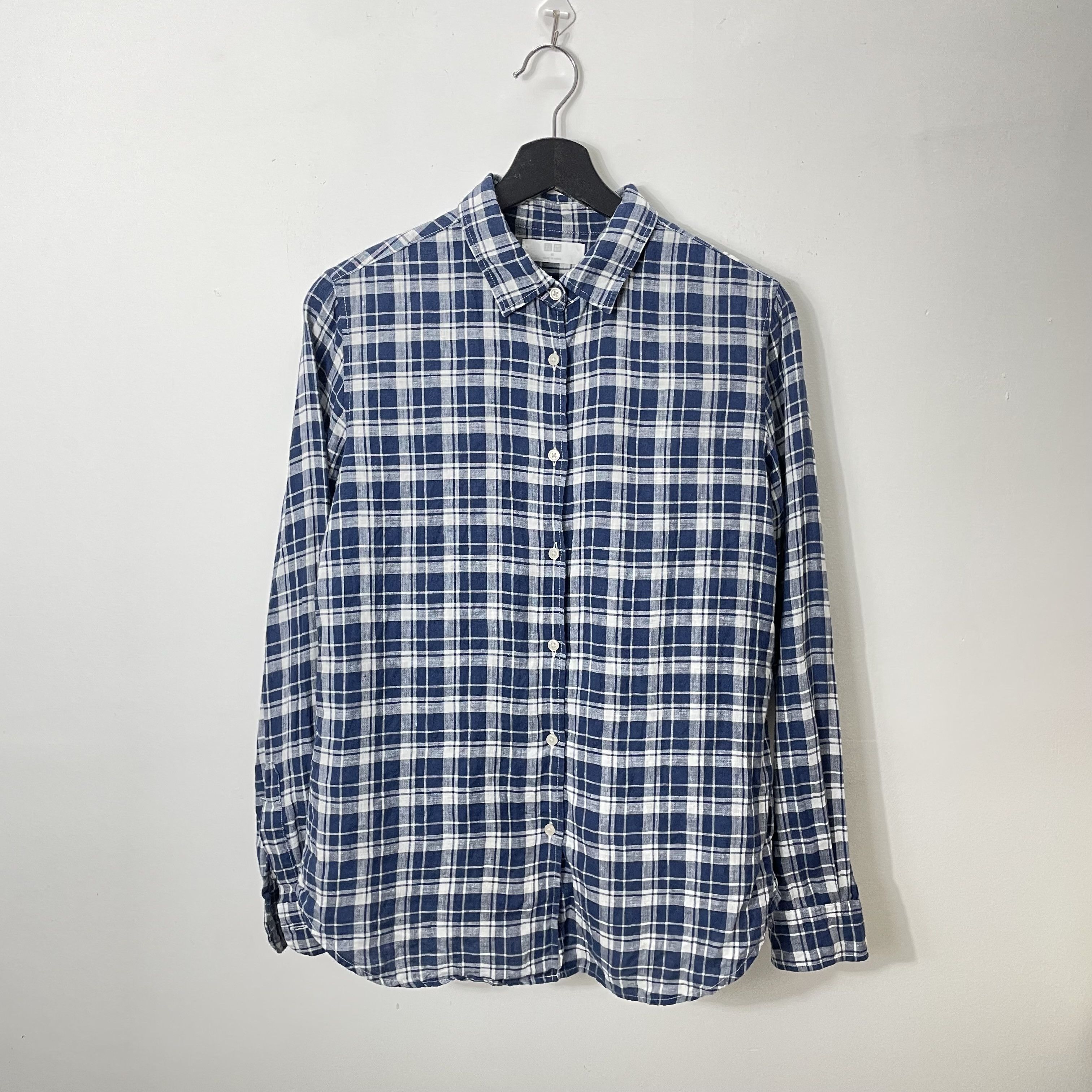 Japanese Brand × Uniqlo ⭐️SALE⭐️ [M] UNIQLO LINEN COTTON SHIRT Size M / US 6-8 / IT 42-44 - 1 Thumbnail
