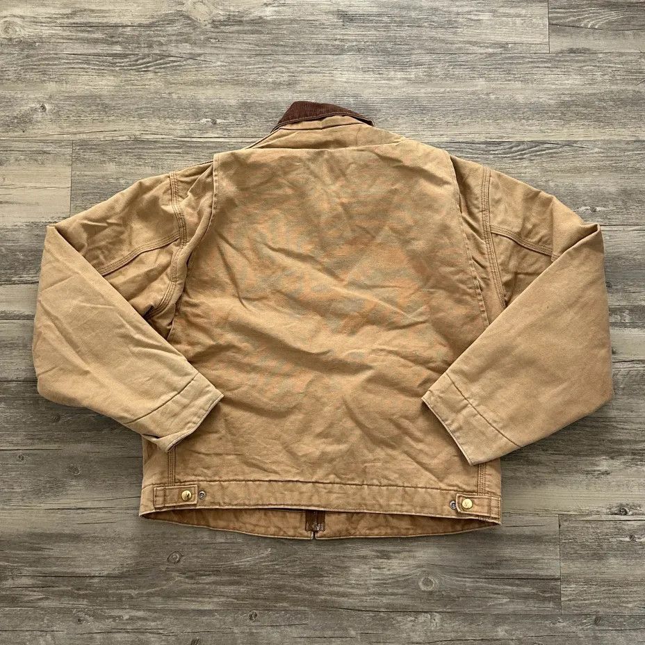 Carhartt Vintage Carhartt J01 BRN Brown Detroit Blanket Lined Jacket Size US XL / EU 56 / 4 - 5 Thumbnail
