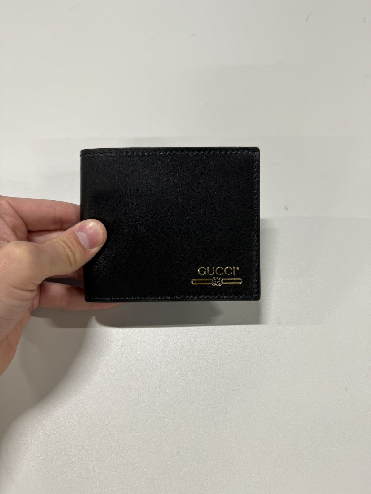 Gucci Gucci Bi-Fold Leather Wallet NEW 550$ Size ONE SIZE - 1 Thumbnail