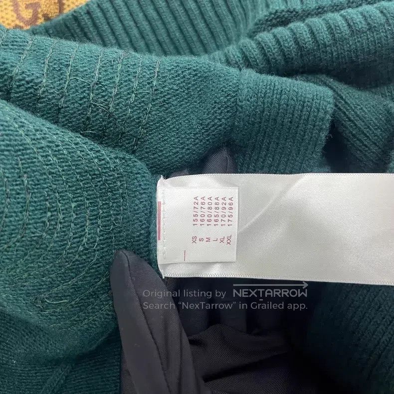 Louis Vuitton Louis Vuitton Dark green graffiti sequin logo long knit ca Size US XS / EU 42 / 0 - 3 Thumbnail