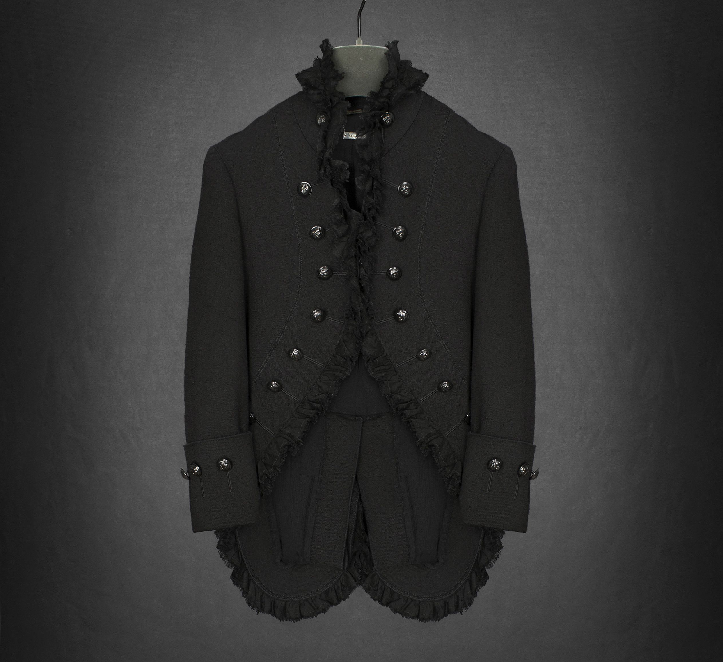 image of Alexander Mcqueen Matador Style Jacket, Runway, Grail, Iconic in Black, Women's (Size Small)