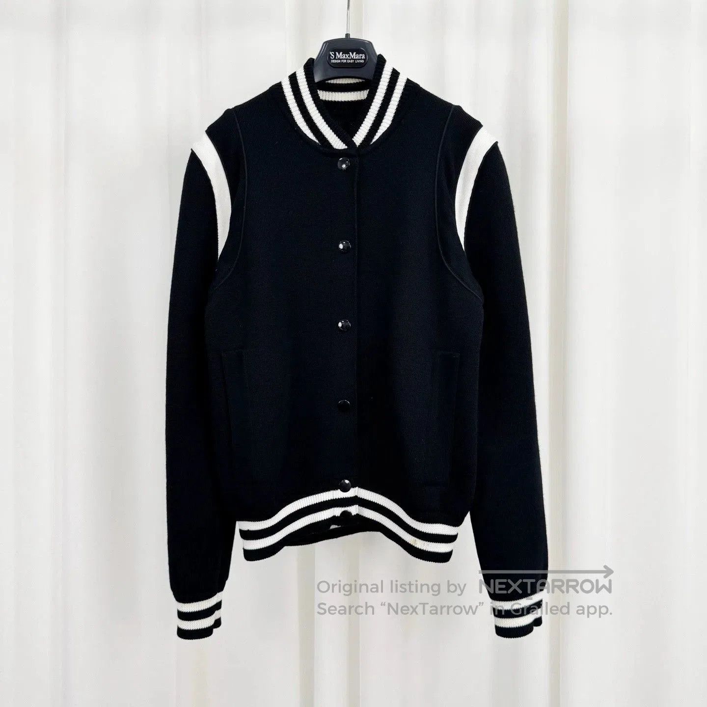 Givenchy Givenchy Embroidered Wool Baseball Jacket. Size US M / EU 48-50 / 2 - 1 Thumbnail