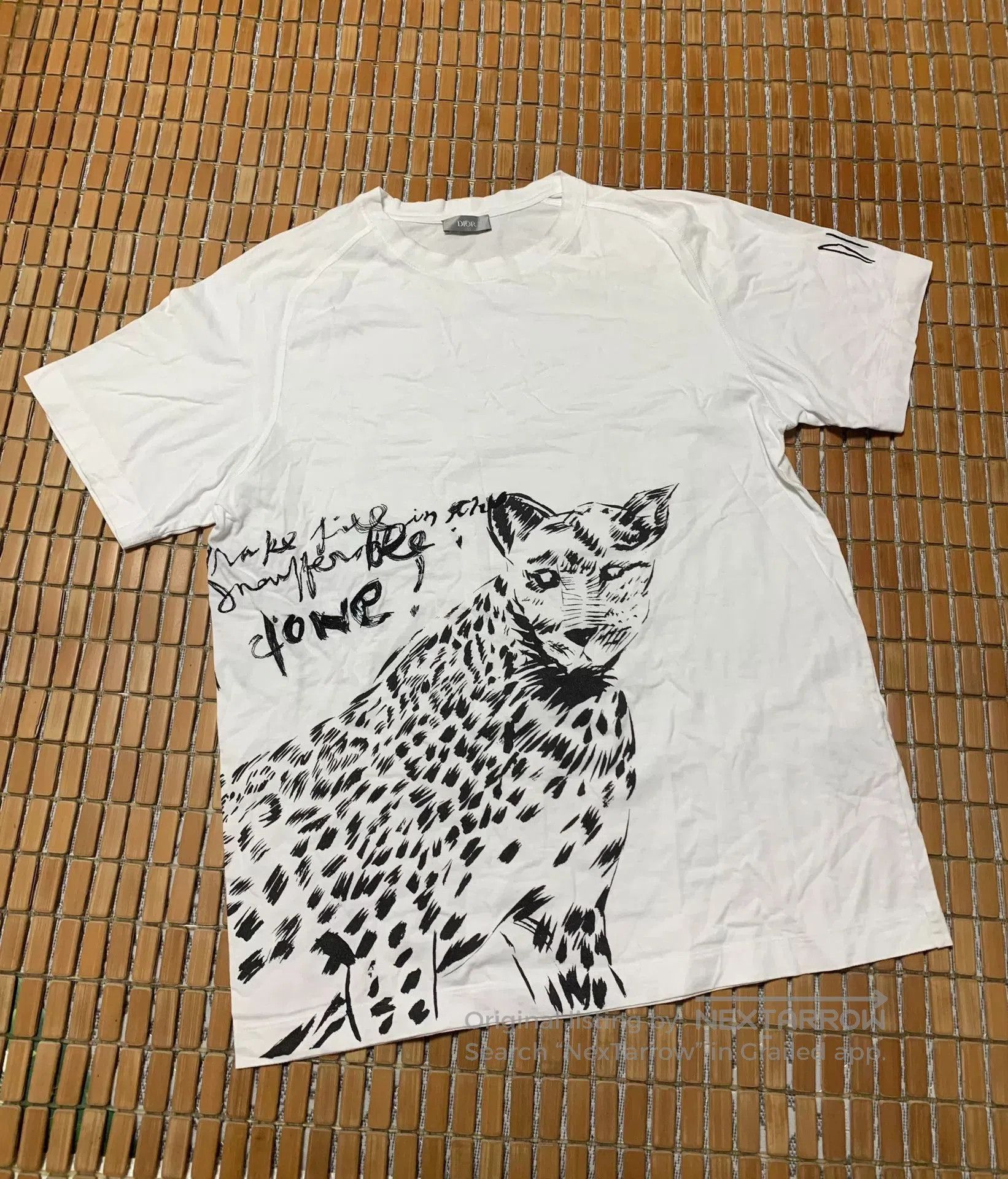 Dior Dior Leopard Embroidery Logo Short Sleeve. Size US L / EU 52-54 / 3 - 1 Thumbnail