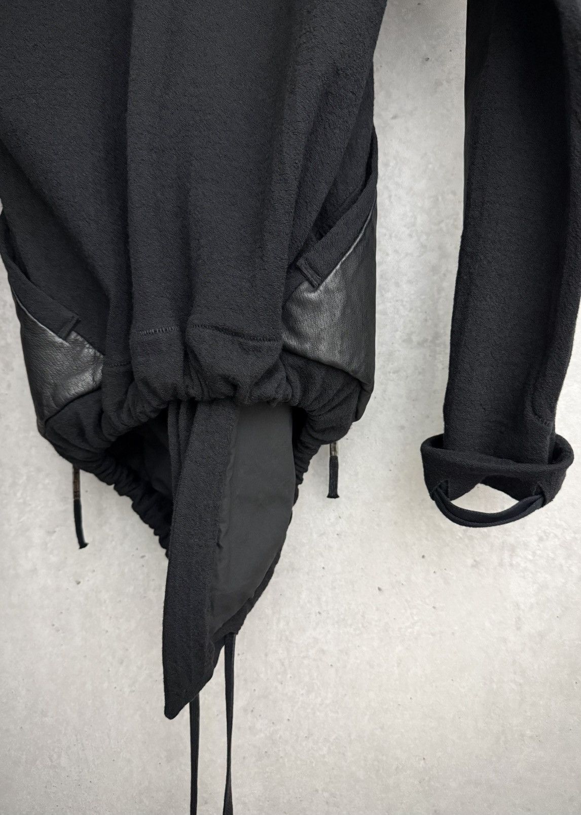 Boris Bidjan Saberi BBS asymmetric hooded jacket Size US L / EU 52-54 / 3 - 7 Thumbnail
