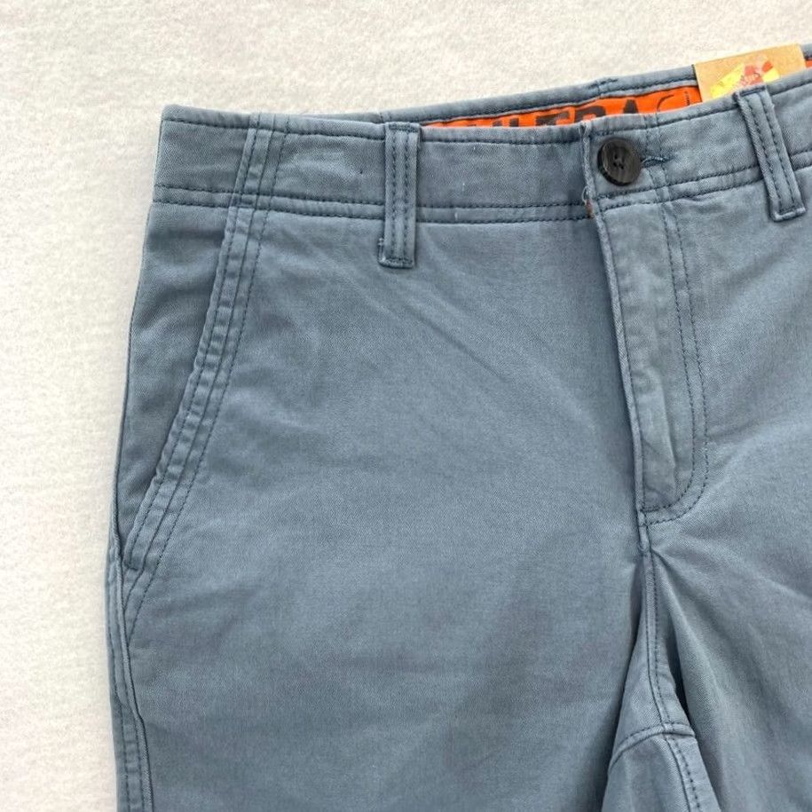 Vintage Urban Pipeline Shorts Mens 29 Blue Flat Front Chino Short 11" MaxFlex Navy NWT Size US 29 - 2 Thumbnail
