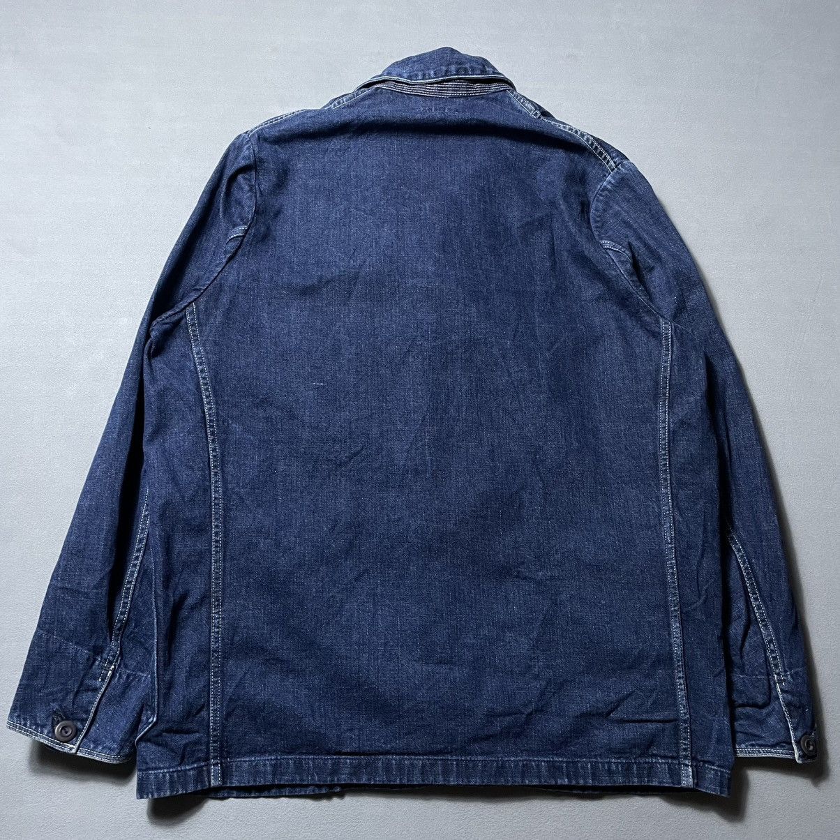 45rpm 45RPM DENIM CHORE JACKET Size US XL / EU 56 / 4 - 10 Thumbnail