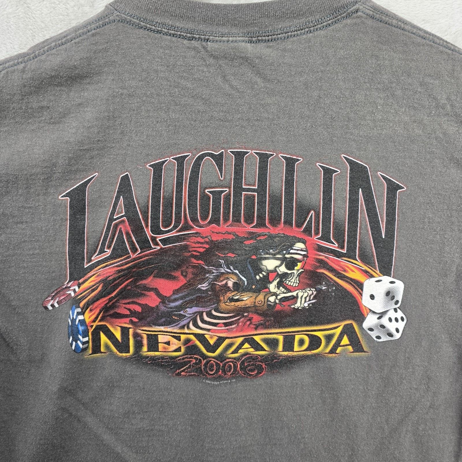 Delta Vintage Laughlin River Run Shirt Large Harley Davidson 2006 Size US L / EU 52-54 / 3 - 6 Thumbnail