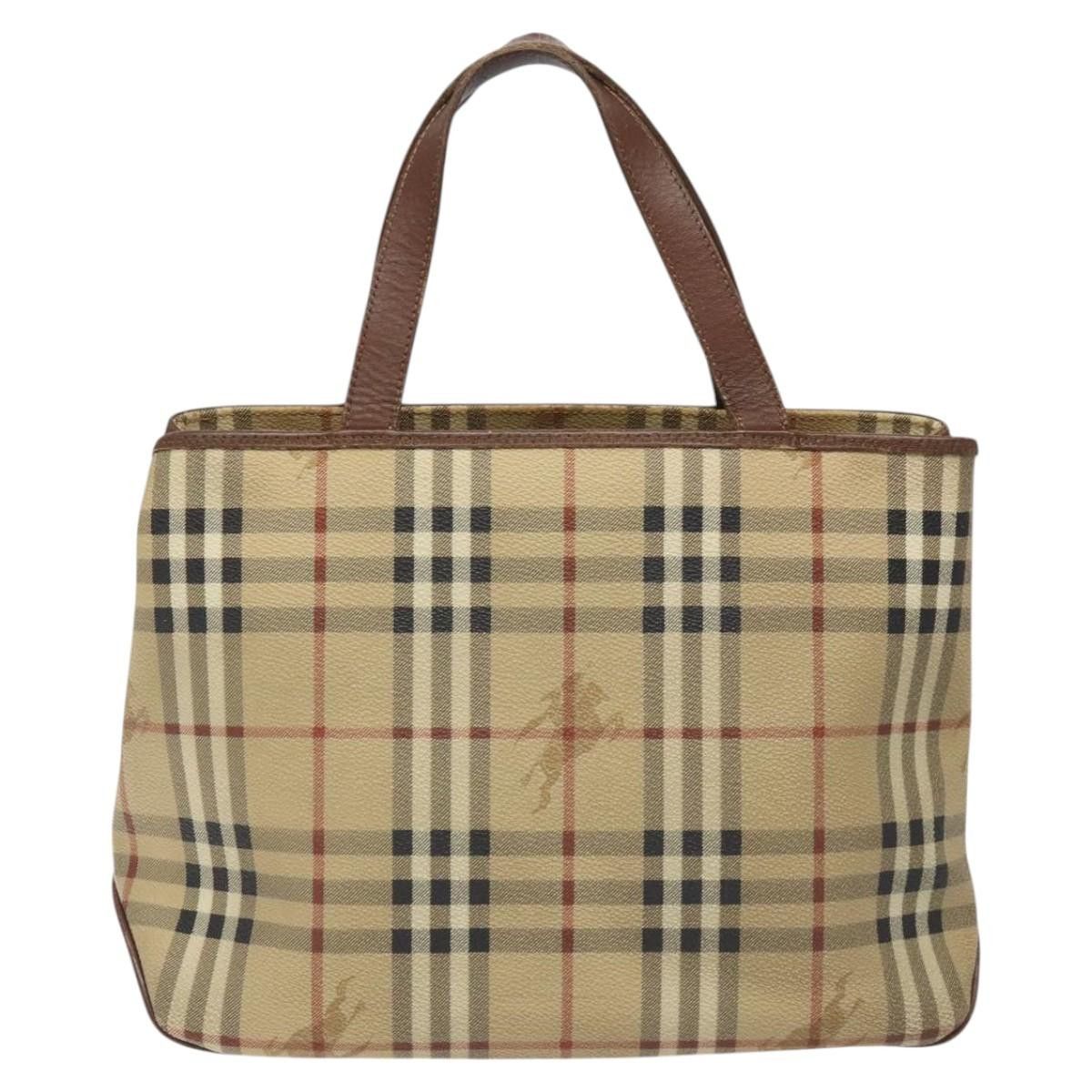 Burberry Haymarket handbag