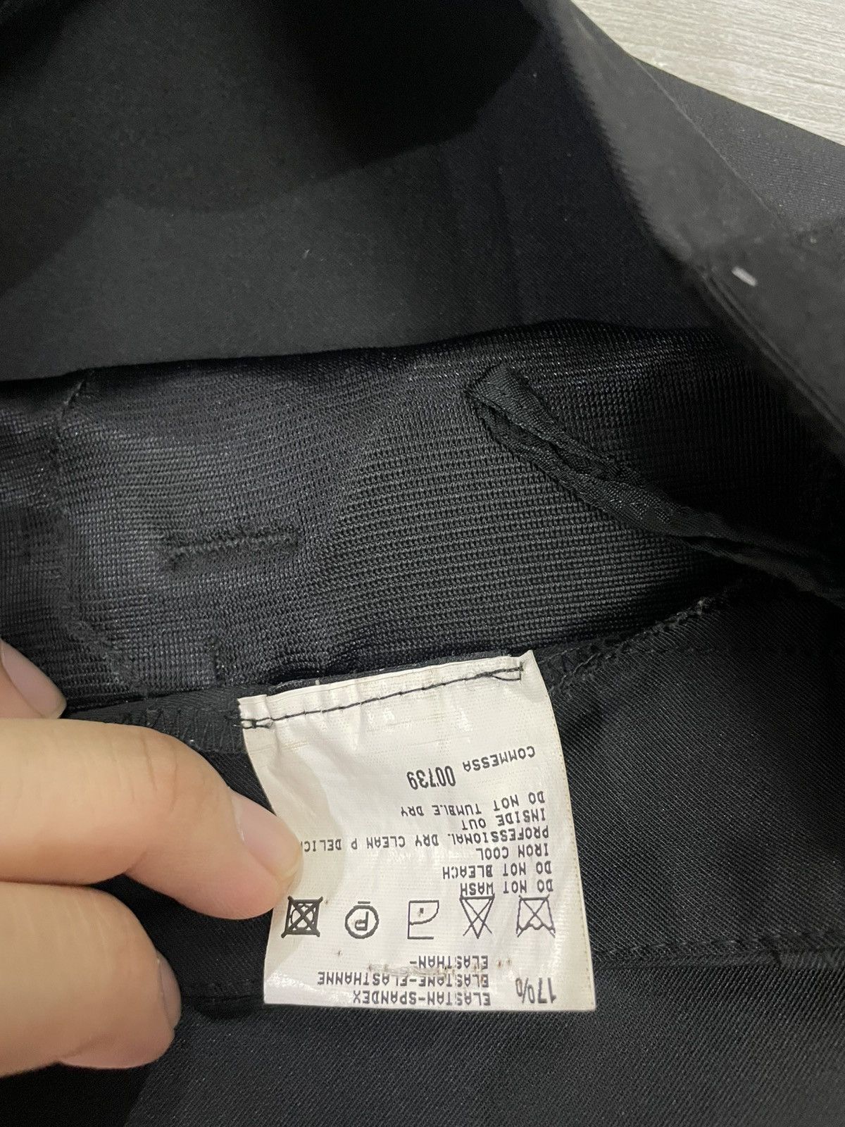 Marithe + Francois Girbaud Marithe Francois Gibraud Black Pants Size 27" / US 4 / IT 40 - 5 Thumbnail