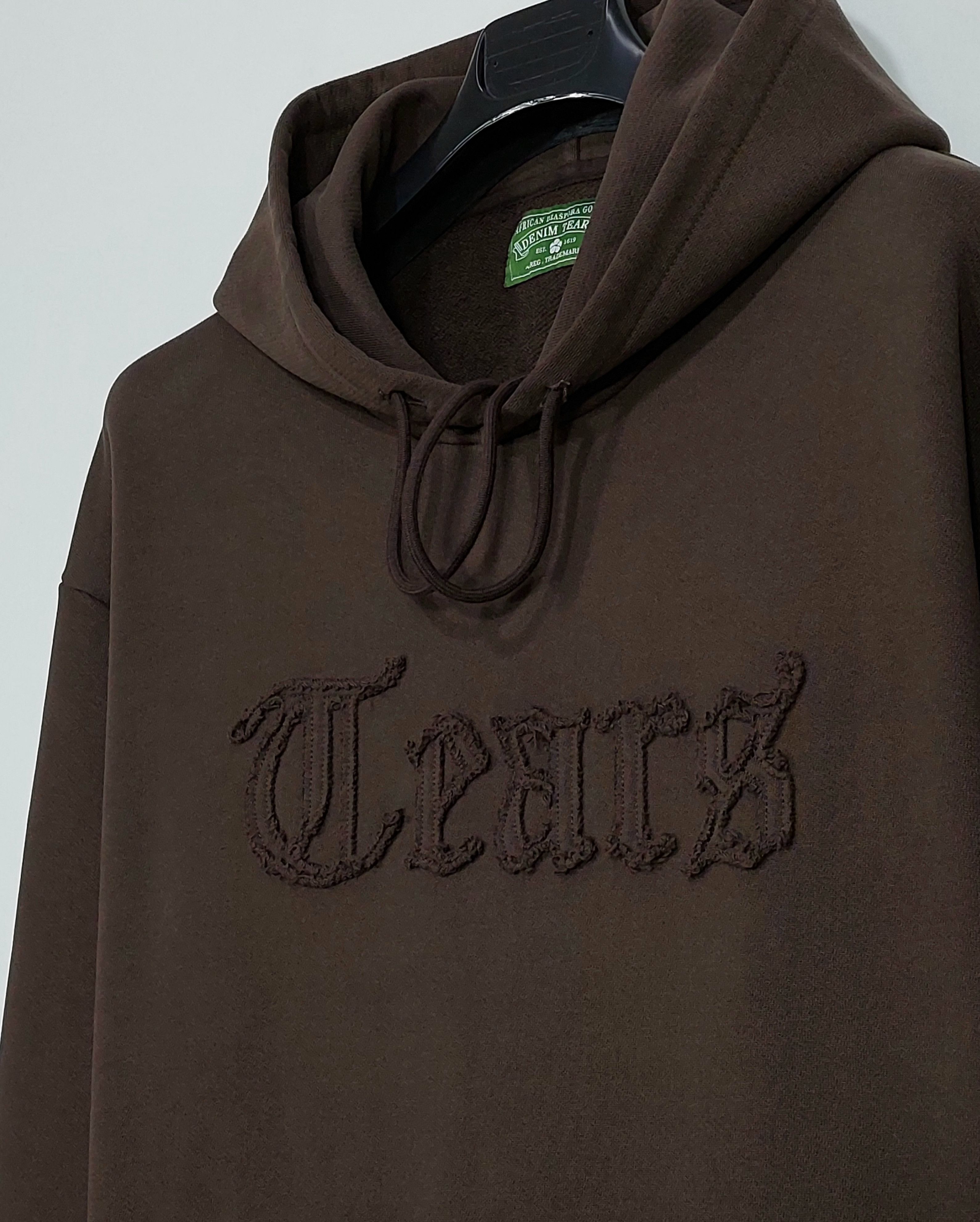 DENIM TEARS cut out hoodie - brown L Size US L / EU 52-54 / 3 - 6 Thumbnail