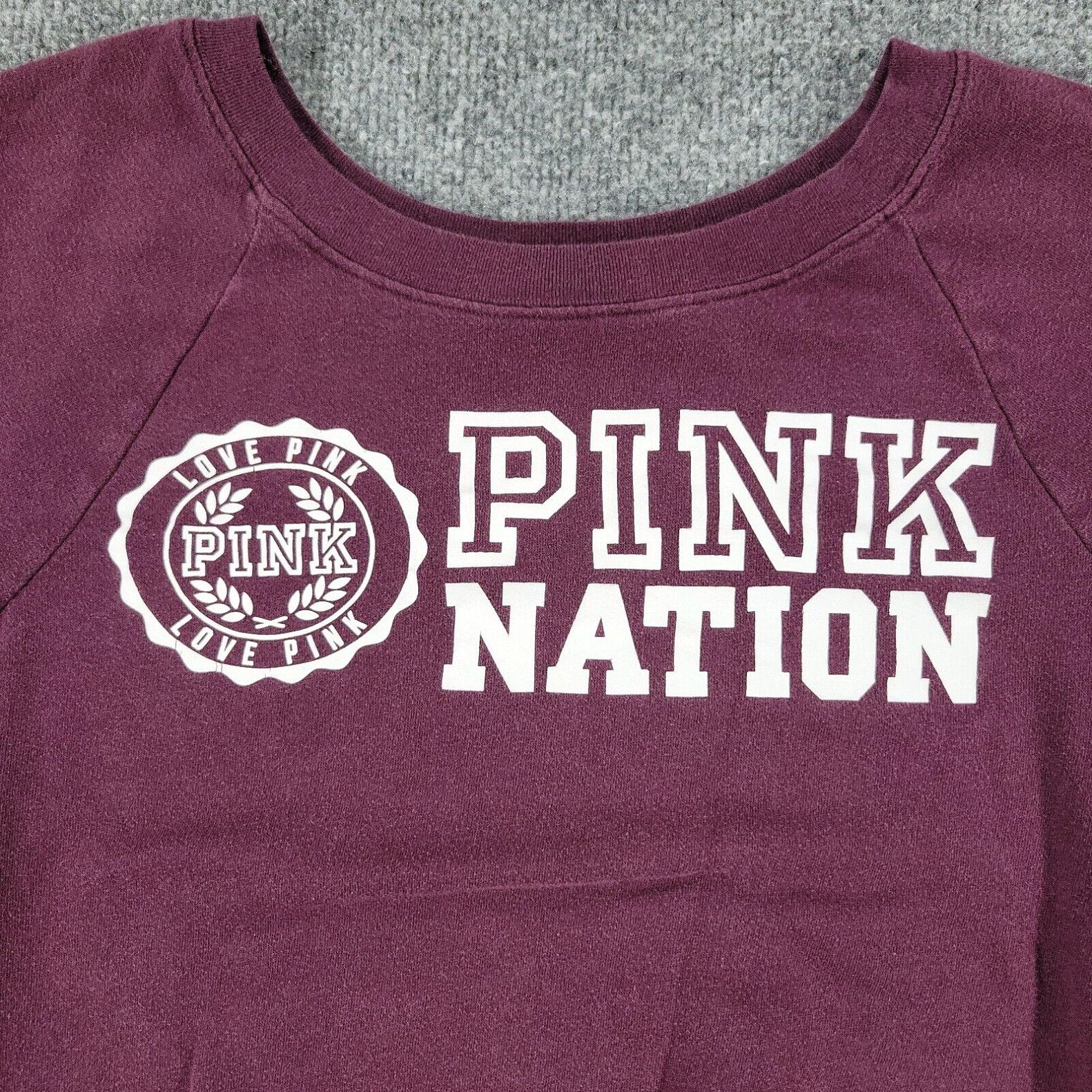 Victoria secret pink crewneck clearance