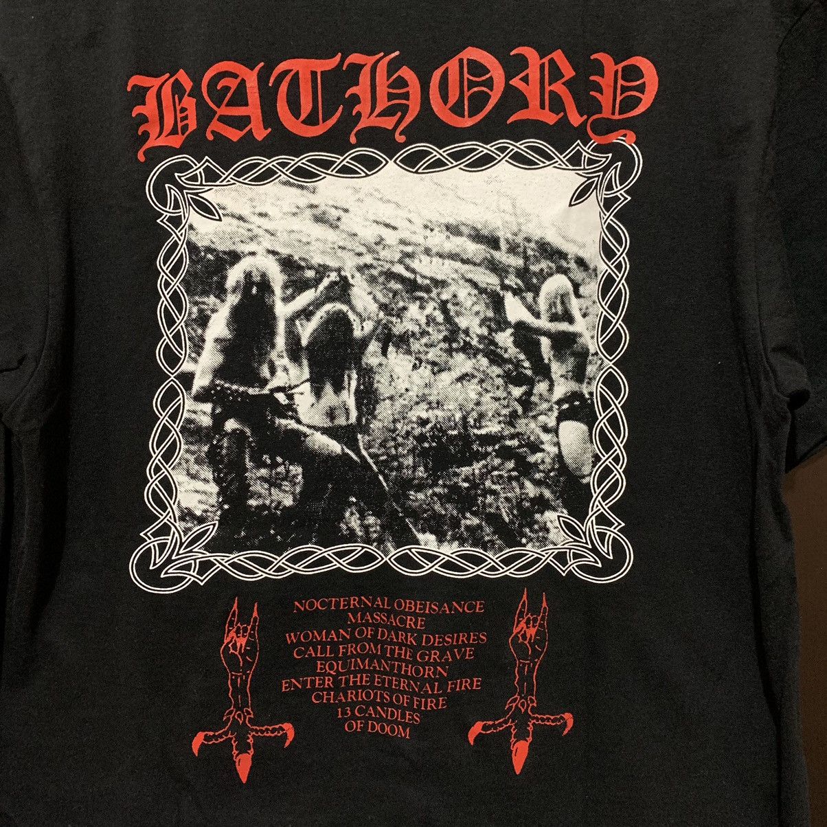 Band Tees Bathory Vintage Very Rare Size US M / EU 48-50 / 2 - 4 Thumbnail