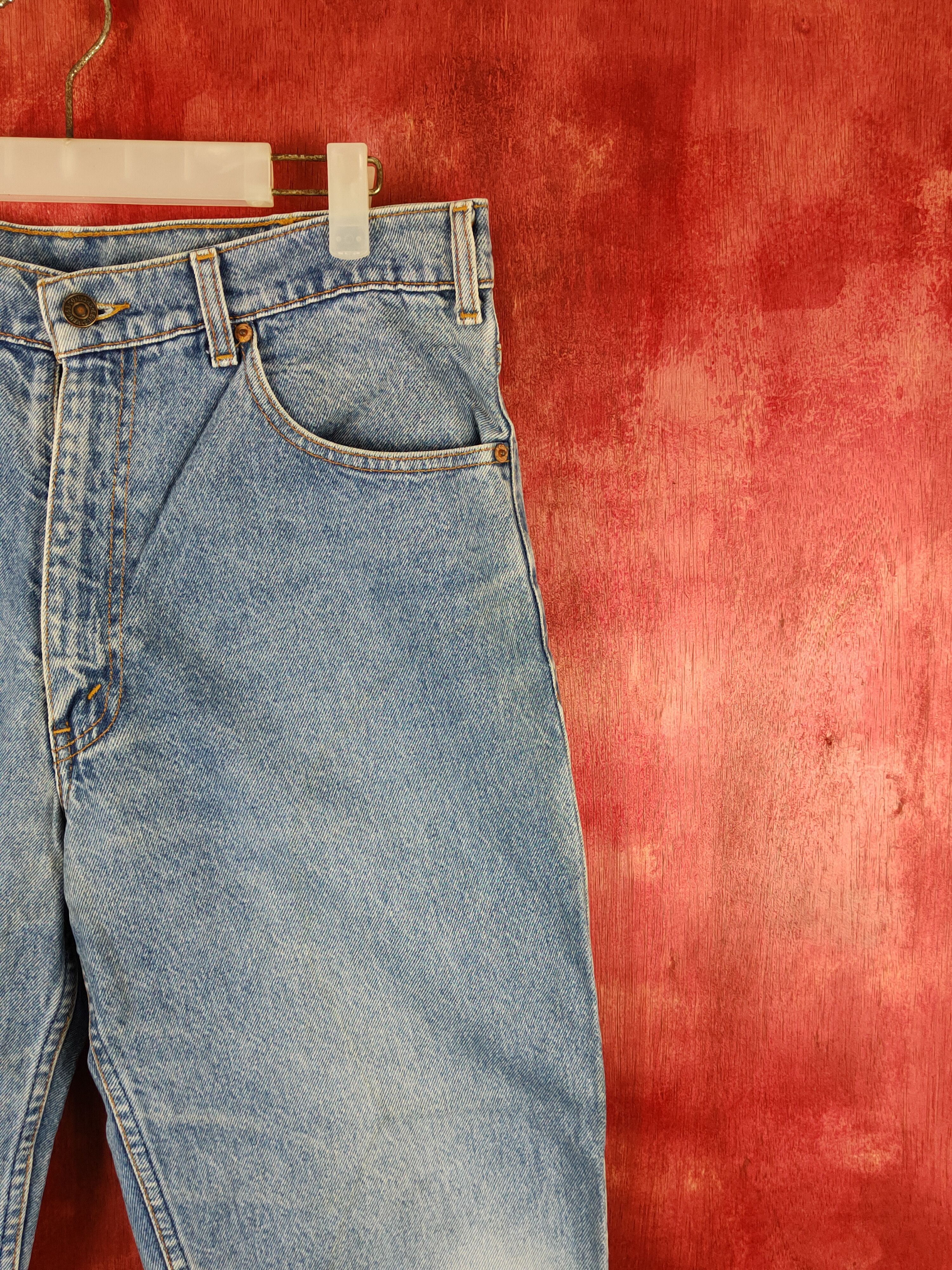 Levi's × Vintage Levi's Blue Distressed vintage denim Jeans #S1834 Size US 35 - 5 Thumbnail