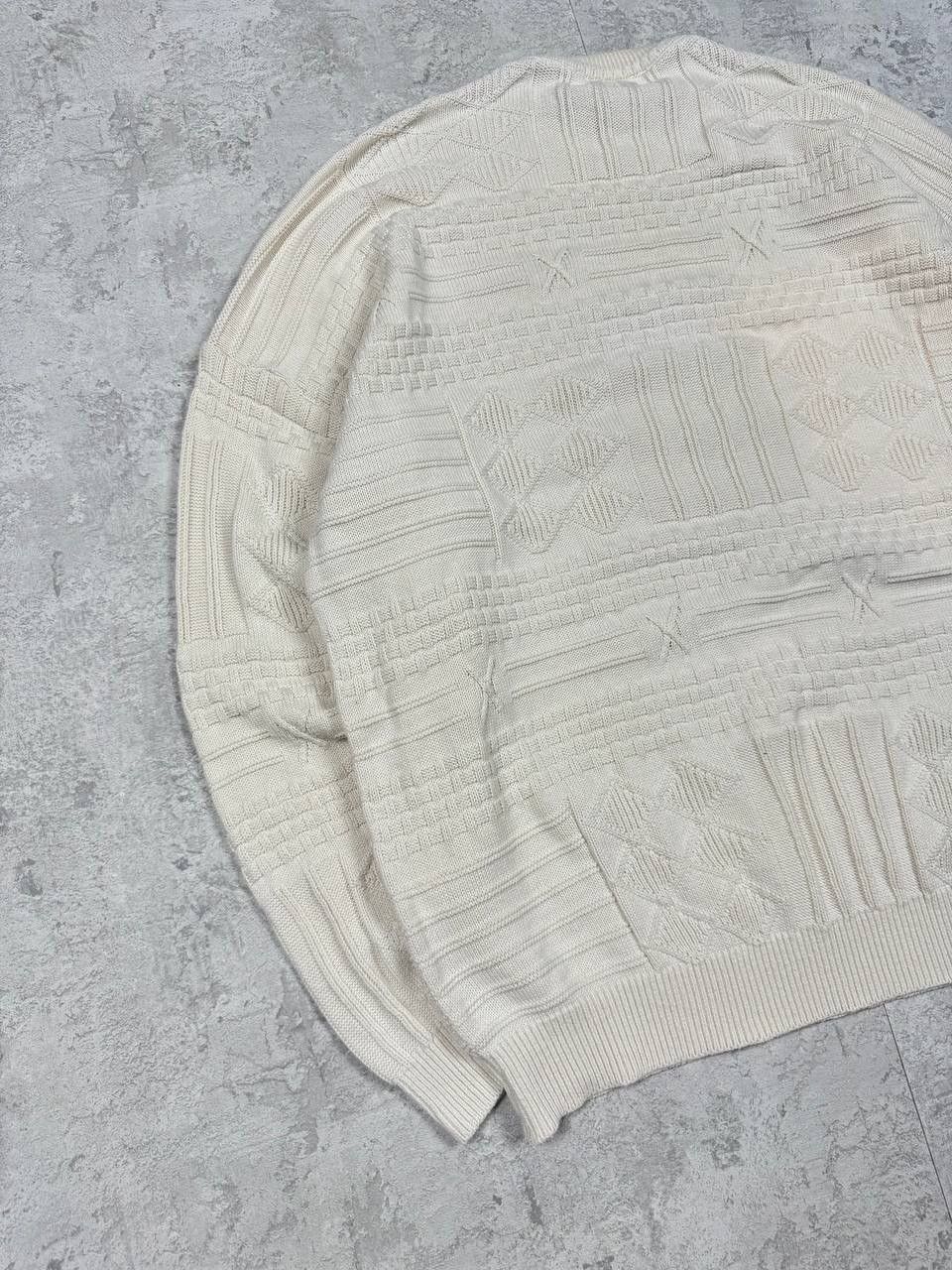 Lacoste Vintage Lacoste White Sweater Size 7 Size US XL / EU 56 / 4 - 6 Thumbnail