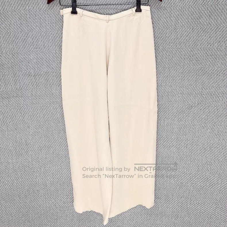Hermes Hermes 100% Silk Casual Pants Size 25" / US 0 / IT 36 - 4 Thumbnail