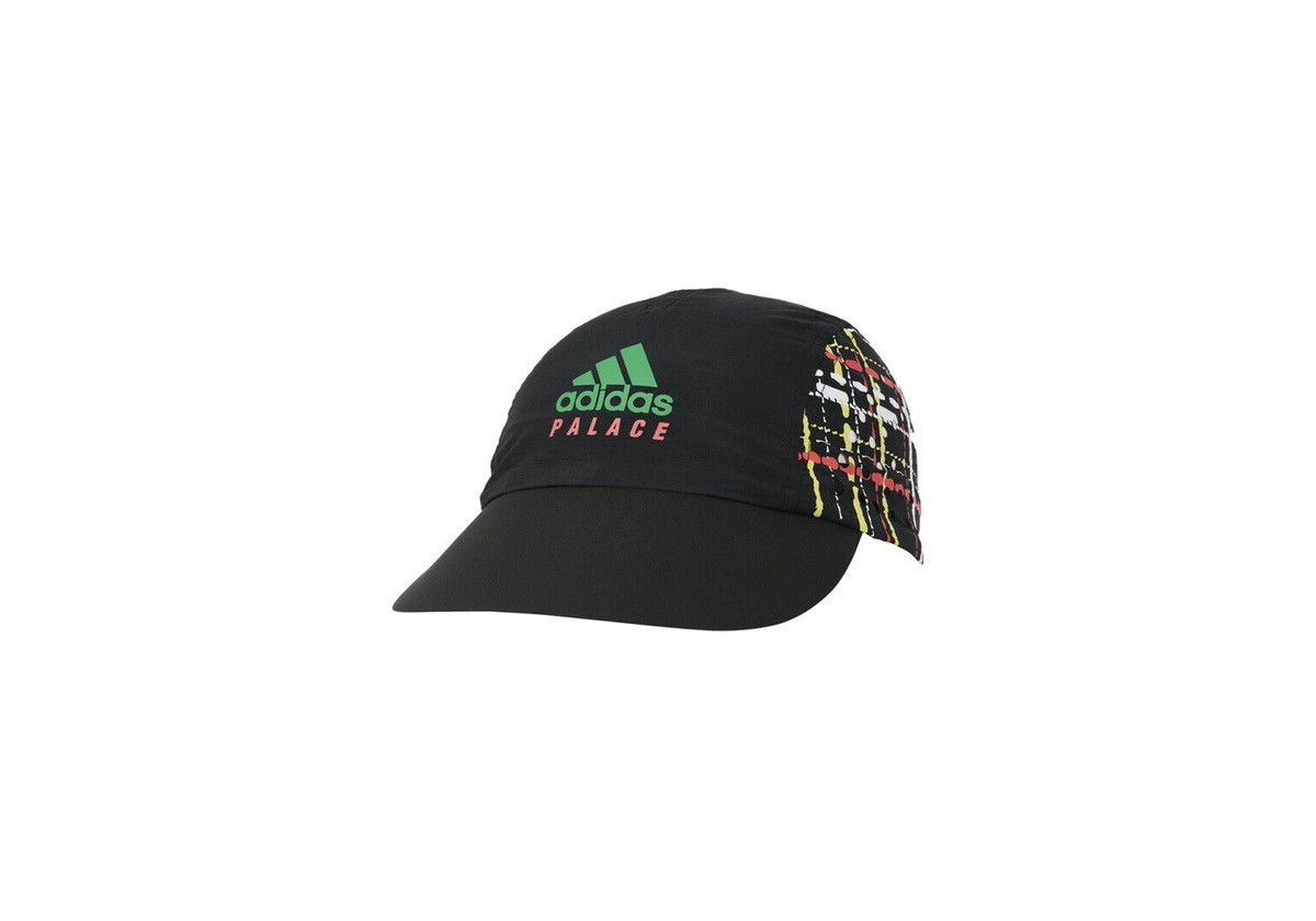 Pre-owned Adidas Originals New Adidas X Palace Running Cap In Black