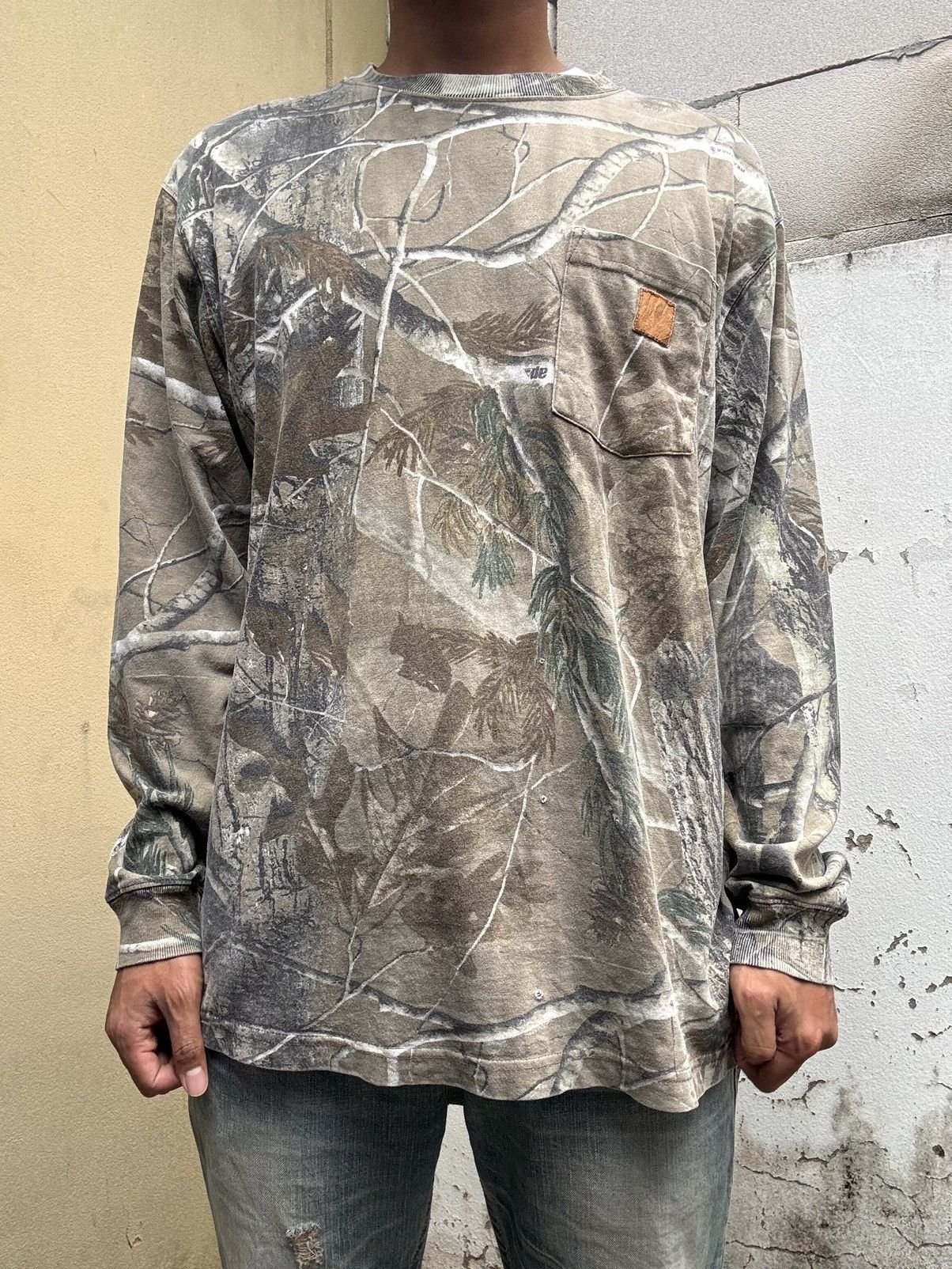 Carhartt Carhartt Realtree Camo Long Sleeve T Shirt Size US L / EU 52-54 / 3 - 2 Thumbnail