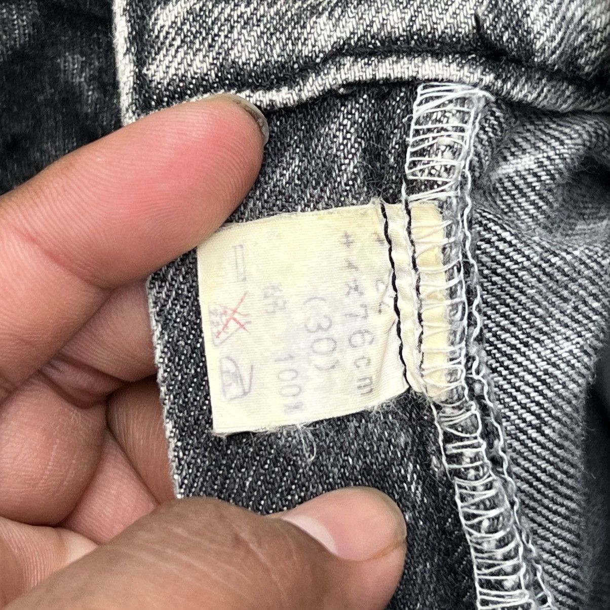 Japanese Brand “BOBSON” ACID WASH GREY JEANS Size US 28 / EU 44 - 8 Thumbnail
