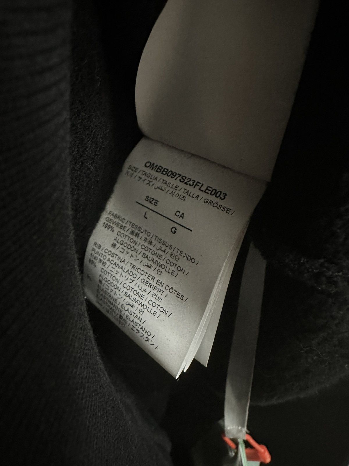Off-White off white arrow caravaggio hoodie Size US L / EU 52-54 / 3 - 7 Thumbnail