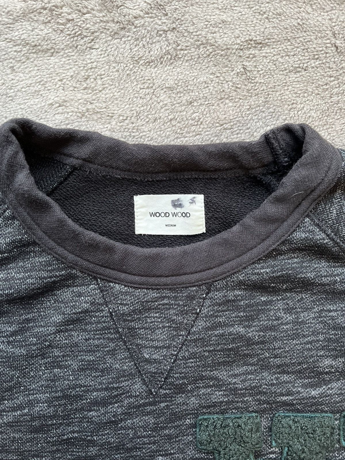 Vintage × Wood Wood Vintage 00s WOOD WOOD AA logo sweatshirt Crewneck Size US M / EU 48-50 / 2 - 4 Thumbnail