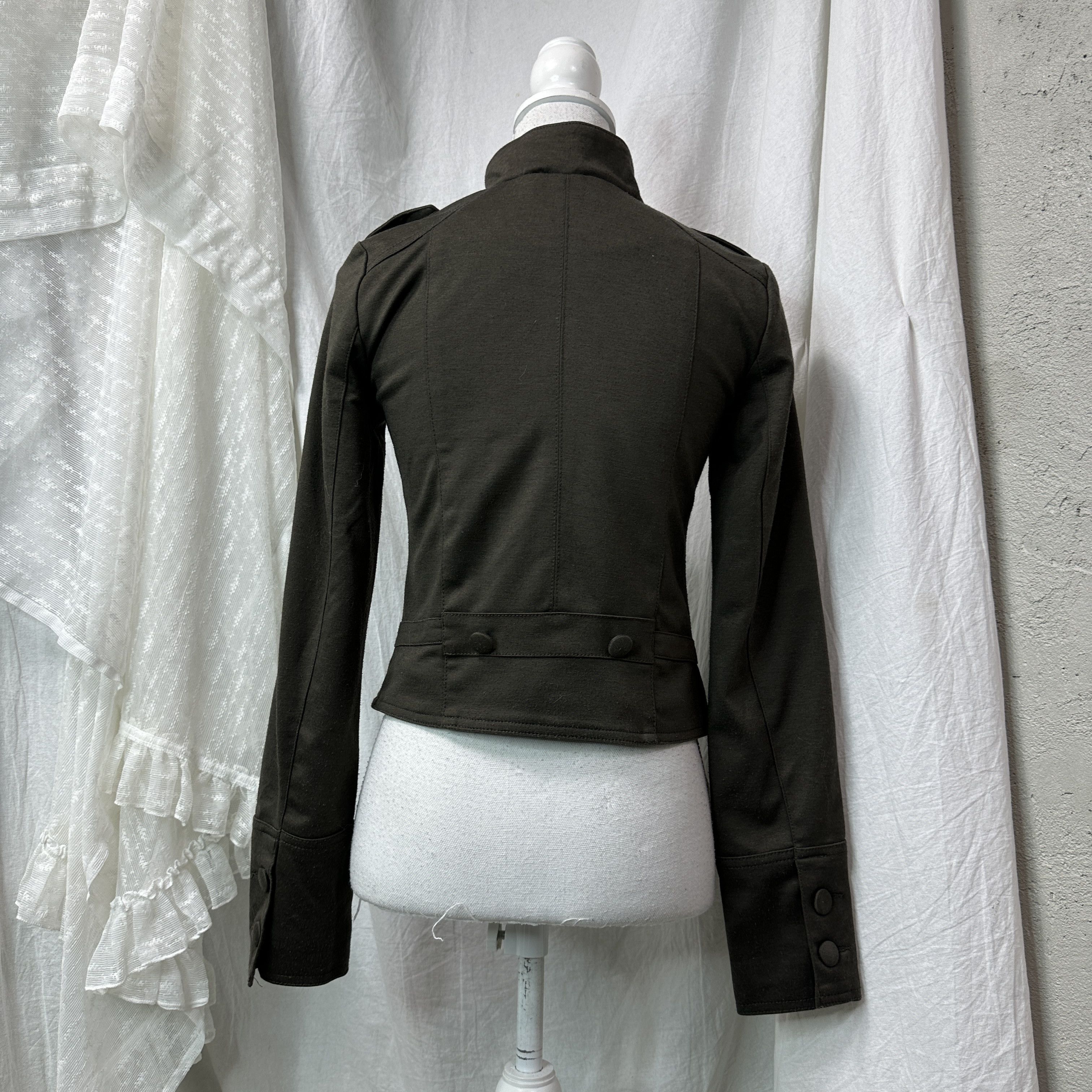 Vintage Vintage Utility Military Style Napoleon Blazer 00s Size S / US 4 / IT 40 - 3 Thumbnail