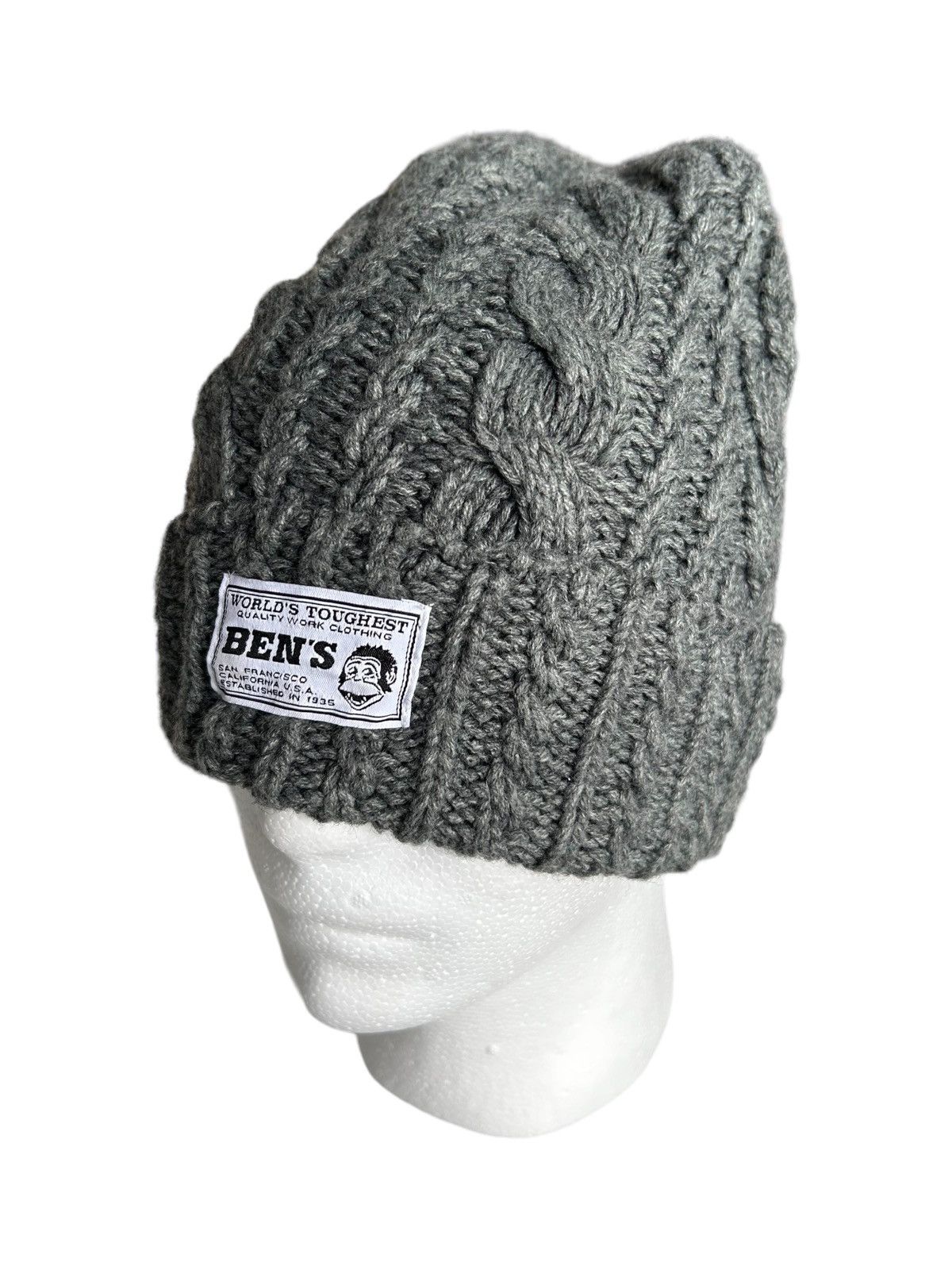 Ben Davis × Japanese Brand Vintage Ben Davis Knitted Beanie Hats Size ONE SIZE - 1 Thumbnail