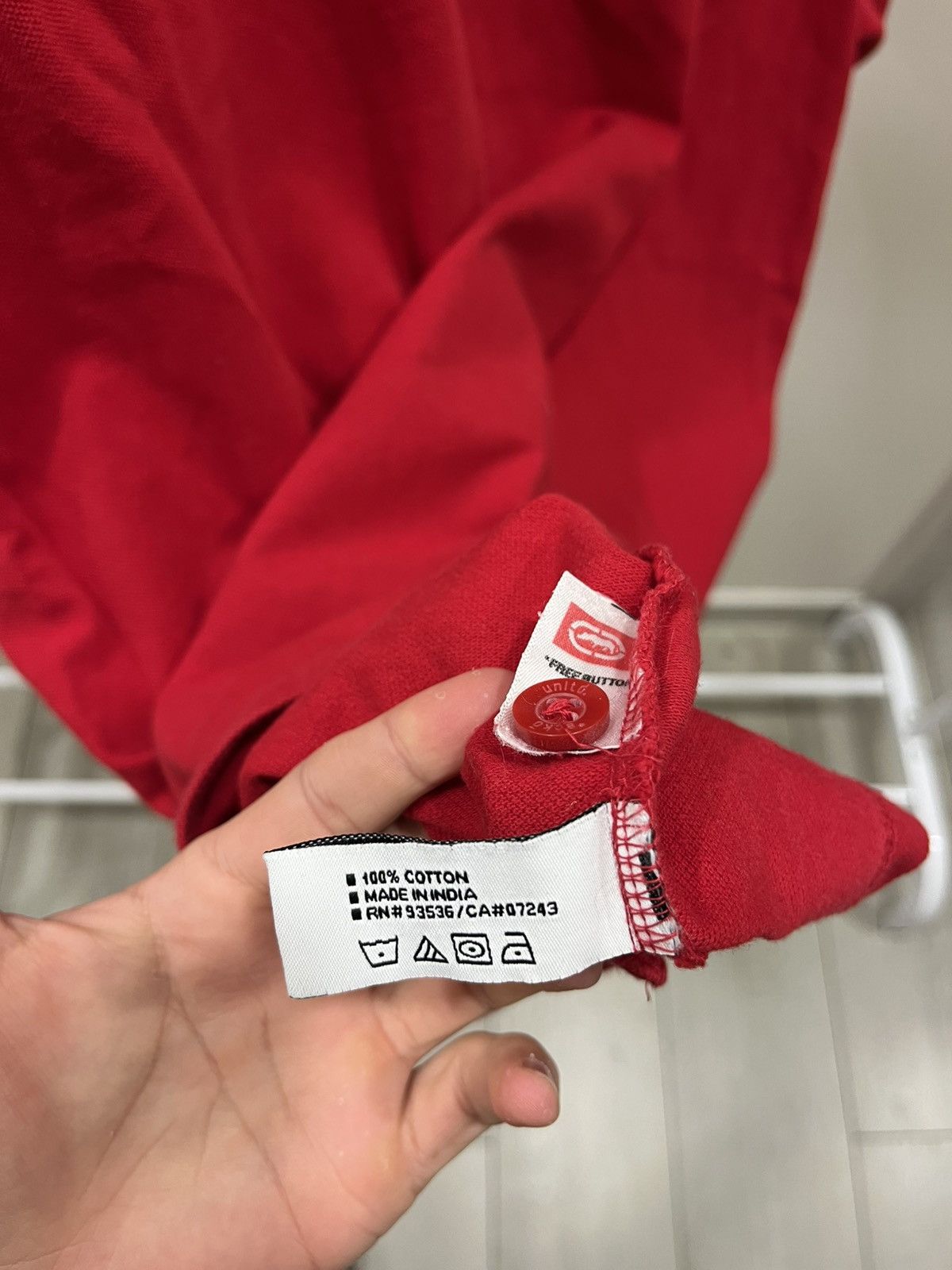 Ecko Unltd. Vintage Ecko Unltd Y2K Red Polos Embroided Logo Streetwear Size US XL / EU 56 / 4 - 5 Thumbnail