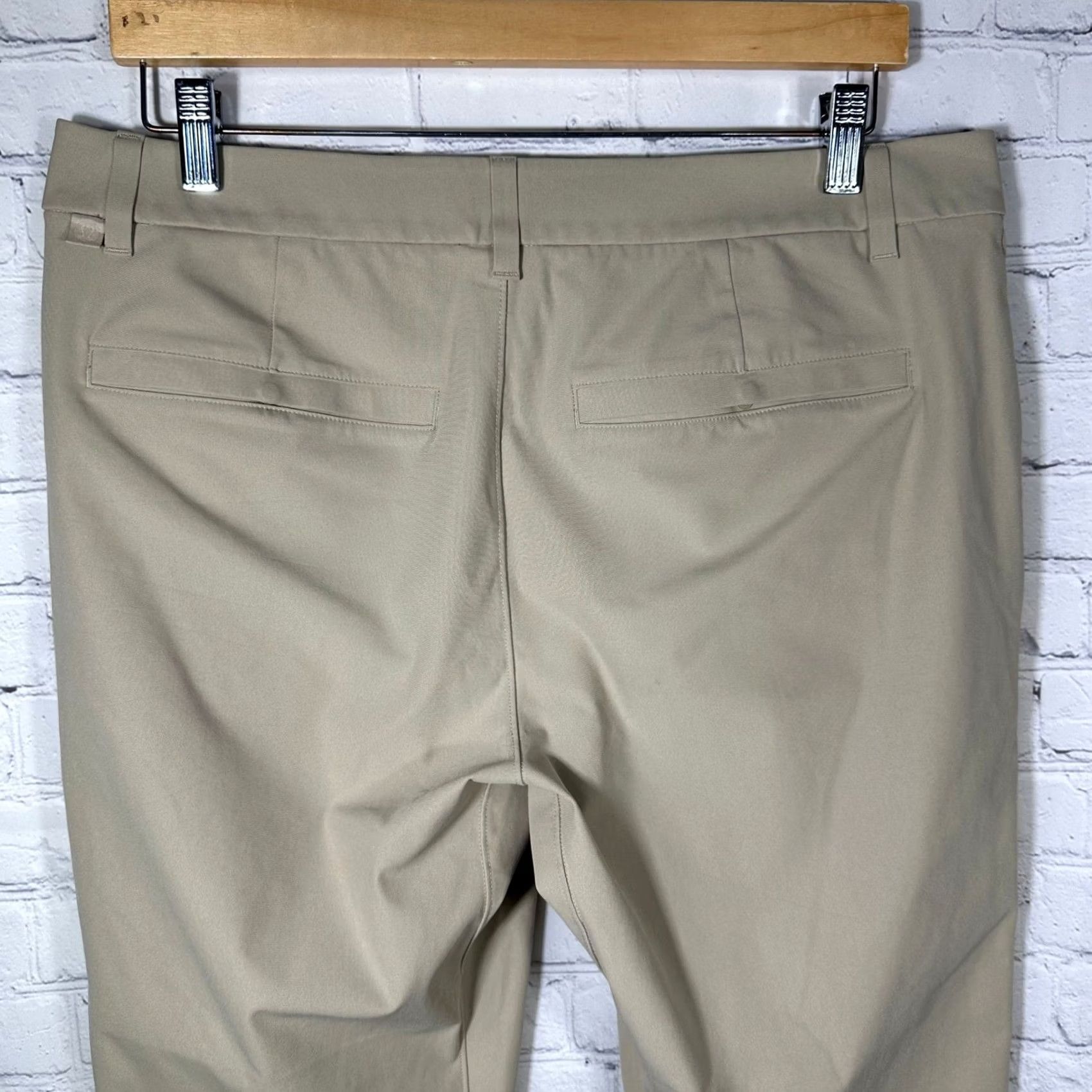Lululemon Lululemon Commission Slim Fit Pants Mens 34 Tan Khaki Chino Pocket Stretch Breathable Lightweight 5-Pocket Logo Womens Mens Size US 35 - 6 Thumbnail