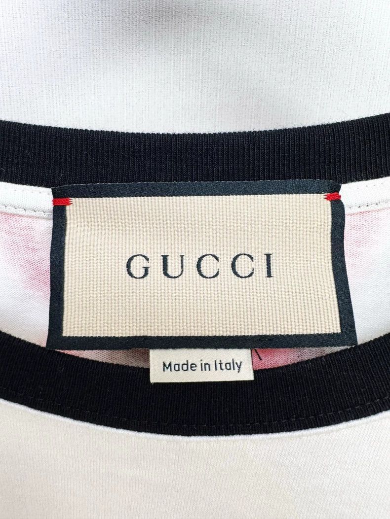 Gucci Gucci Short Sleeve Tshirt with Colorful Bunnies-2505 Size S / US 4 / IT 40 - 2 Thumbnail