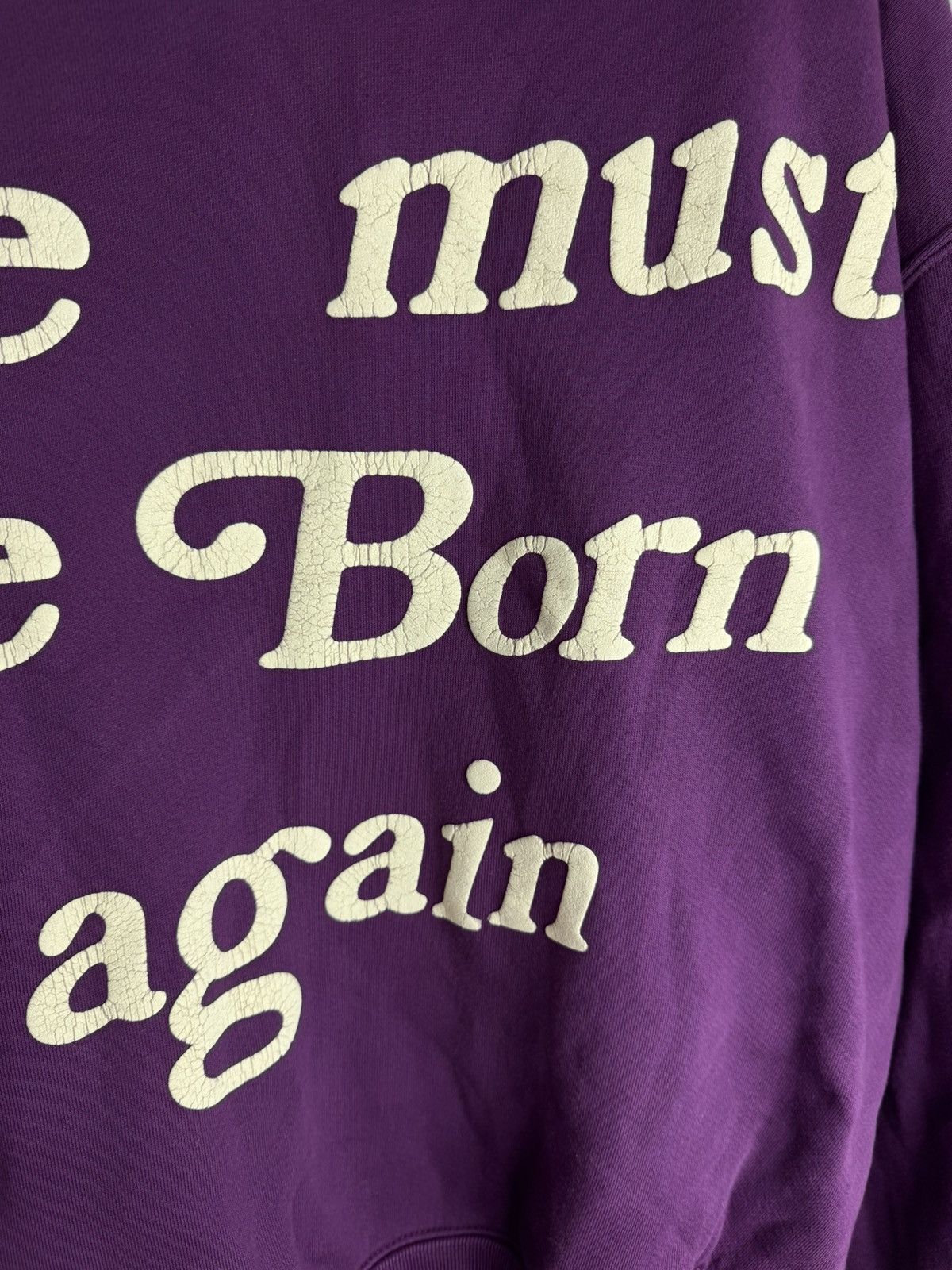 Cactus Plant Flea Market CPFM x Cactus Plant Ye Must Be Born Again Purple Hoodie Size US S / EU 44-46 / 1 - 4 Thumbnail
