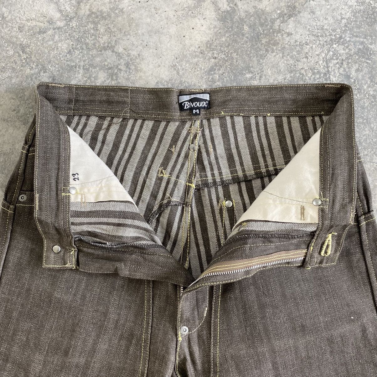 Japanese Brand Vintage Bivouac Japan Double knee HBT Workwear Denim Size US 32 / EU 48 - 22 Thumbnail