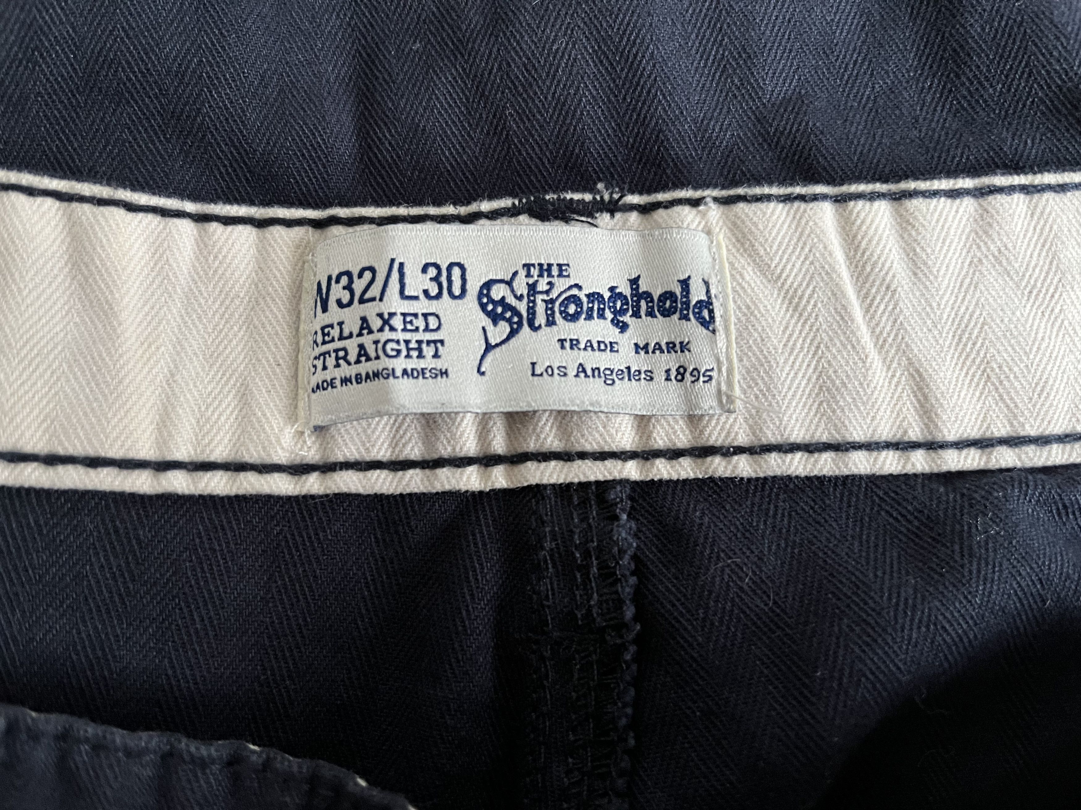 The Stronghold THE STRONGHOLD Relaxed Straight W32 L30 Work Pants Trousers Size US 32 / EU 48 - 7 Thumbnail