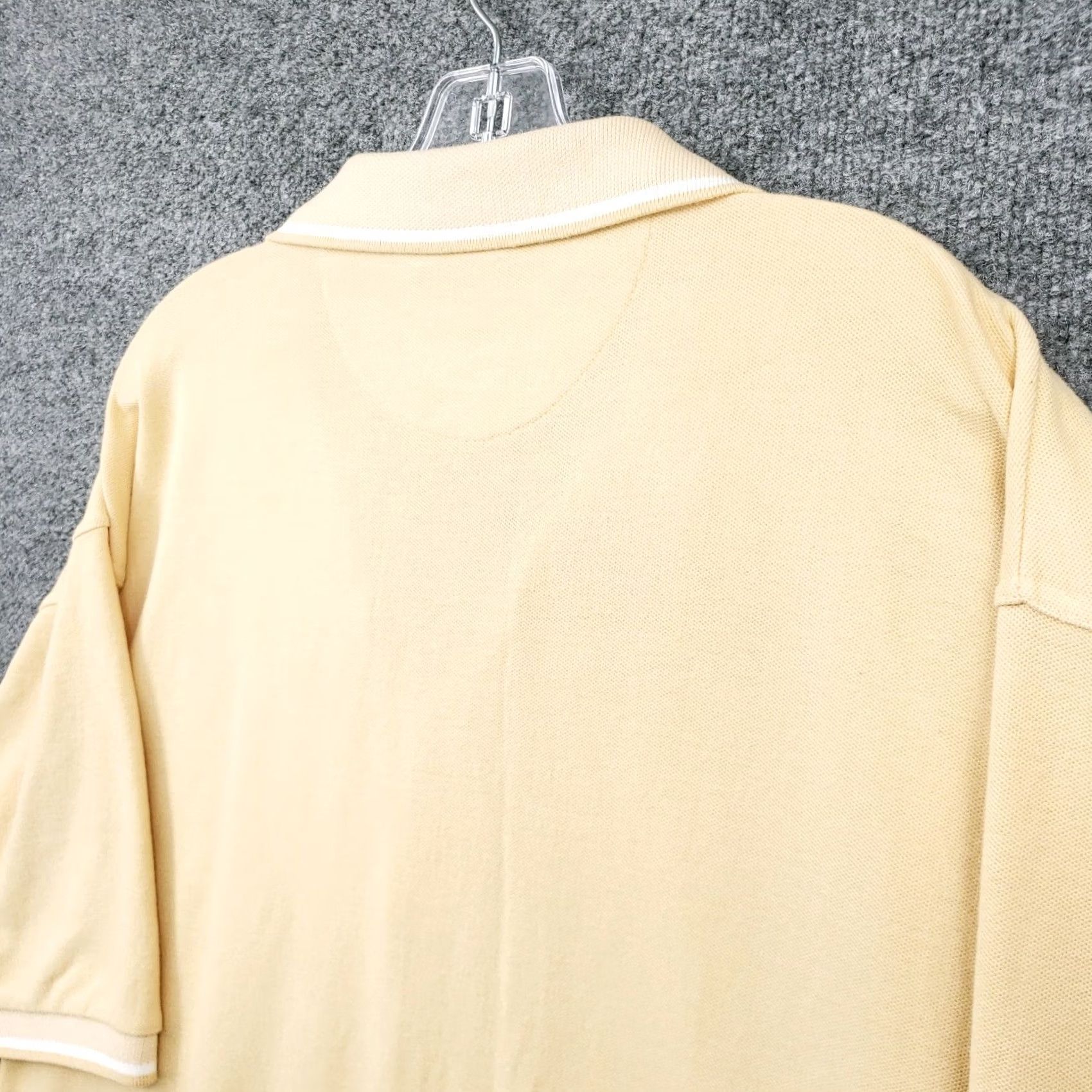 Vintage McIntosh & Seymour Polo Shirt Mens XL Yellow Cotton Blend Short Sleeves Button Size US XL / EU 56 / 4 - 6 Thumbnail