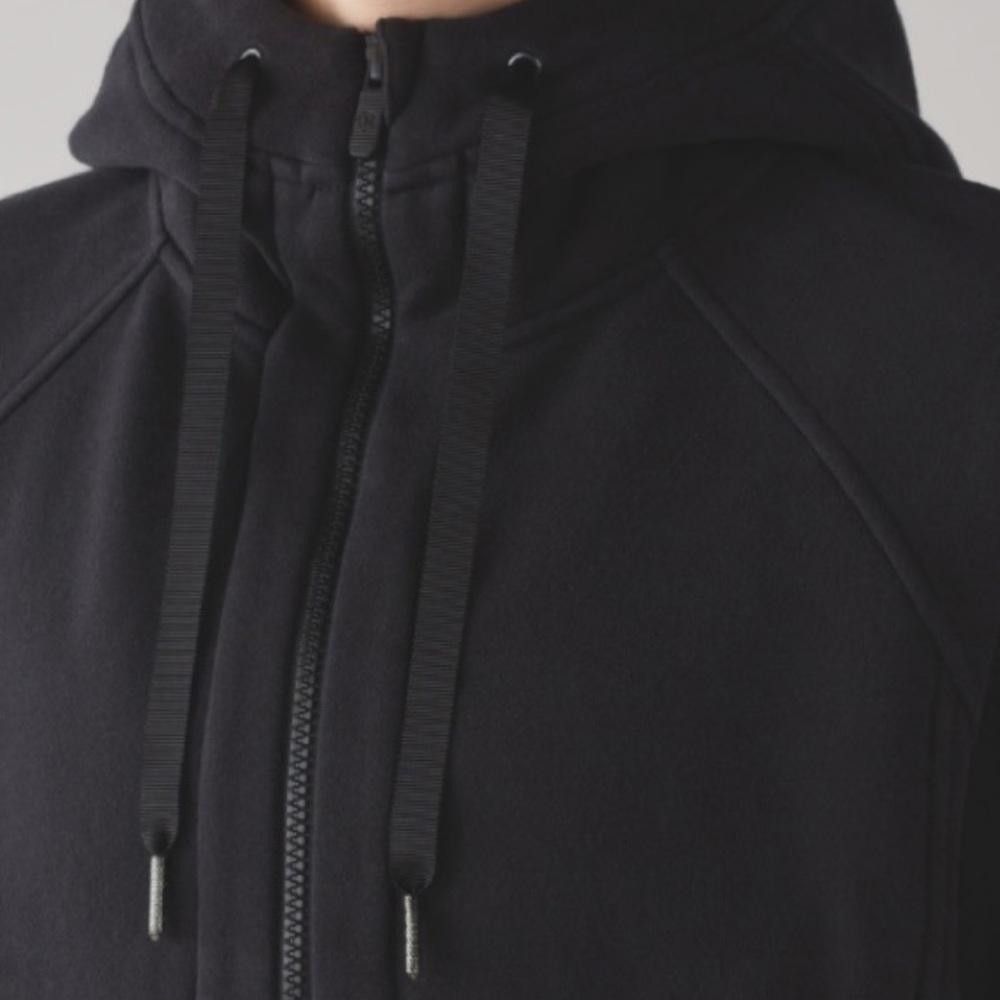 Lululemon Lululemon Back To It Hoodie Zipped Sweatshirt Black Fleece 4 Size S / US 4 / IT 40 - 3 Thumbnail