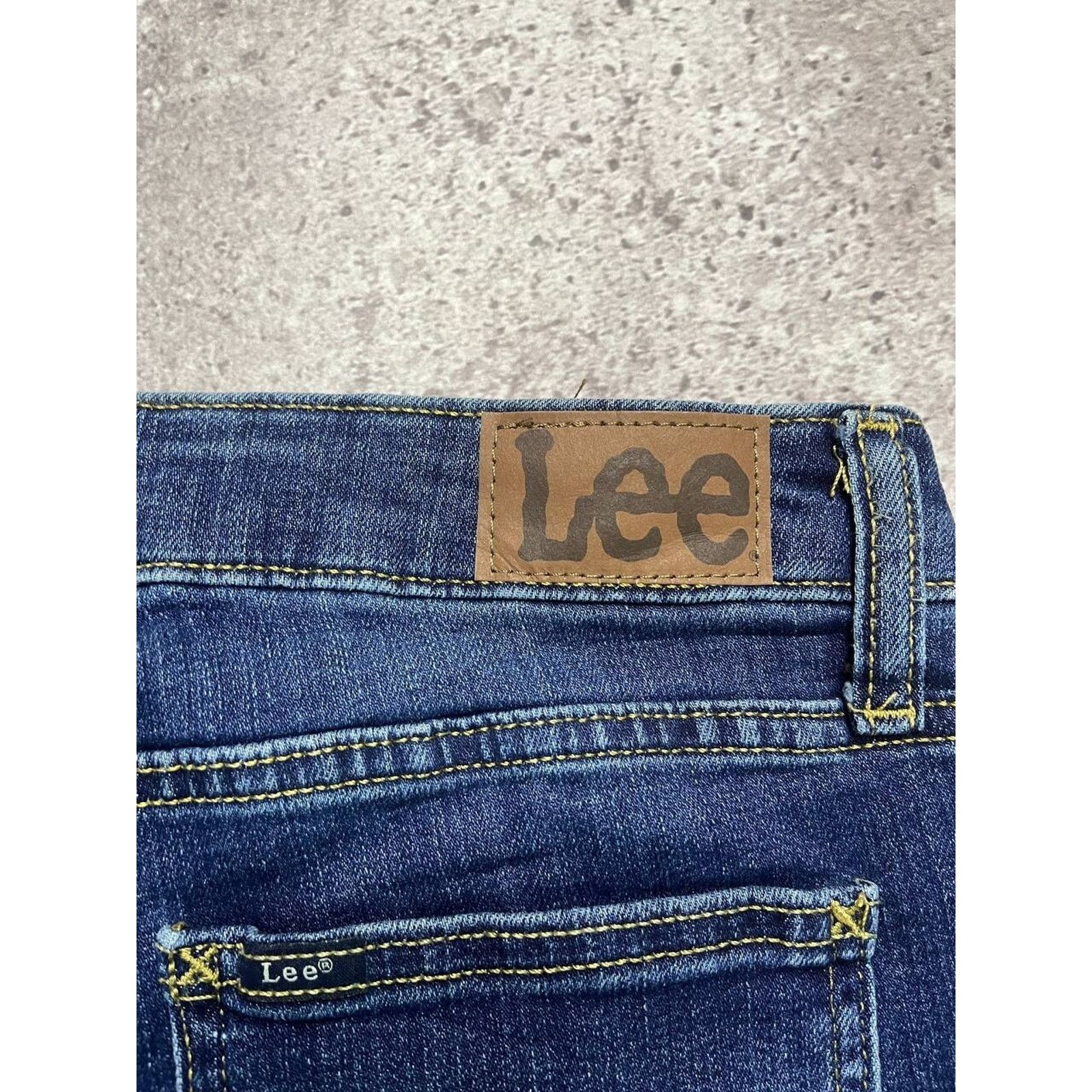 Lee Vintage Lee Flared Jeans Mid Wash Blue Size 31 Bootcut USA Size 31" - 6 Thumbnail
