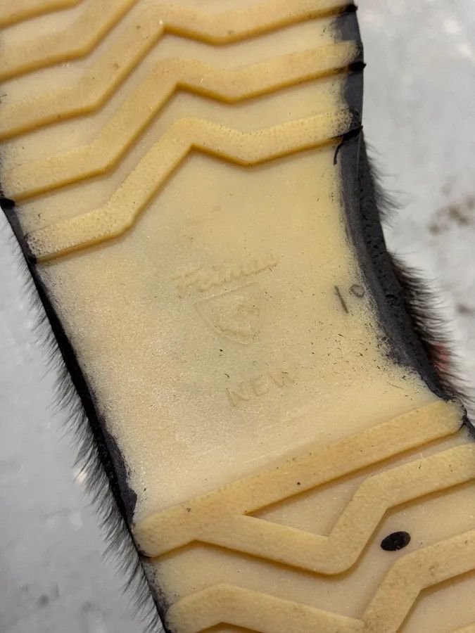Vintage 1990s Frimas Fur Black Ski Boots Size US 9.5 / EU 42-43 - 9 Thumbnail