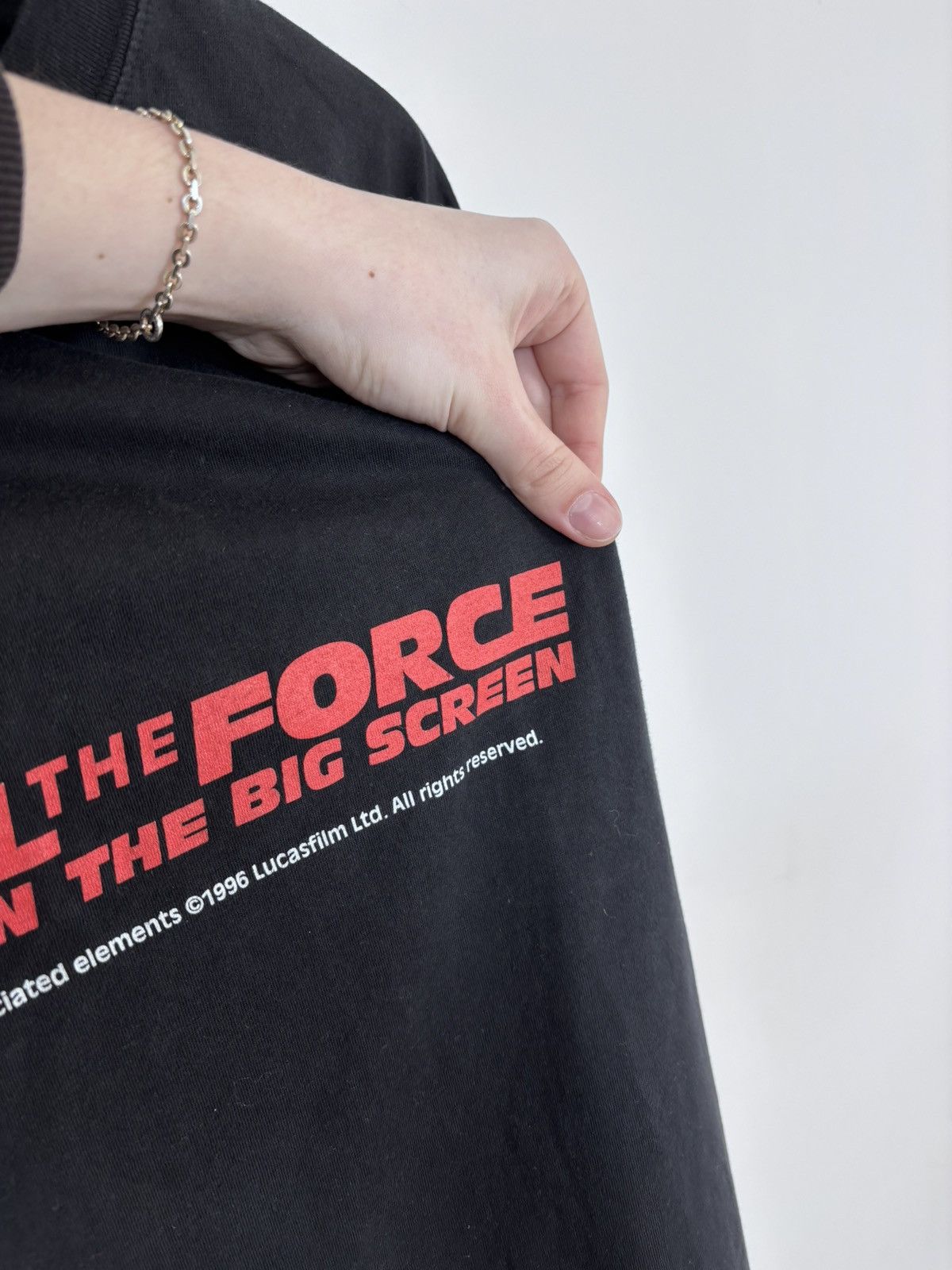 Star Wars Vintage Star Wars Trilogy 1996 Special Edition Black T-Shirt Size US L / EU 52-54 / 3 - 9 Thumbnail