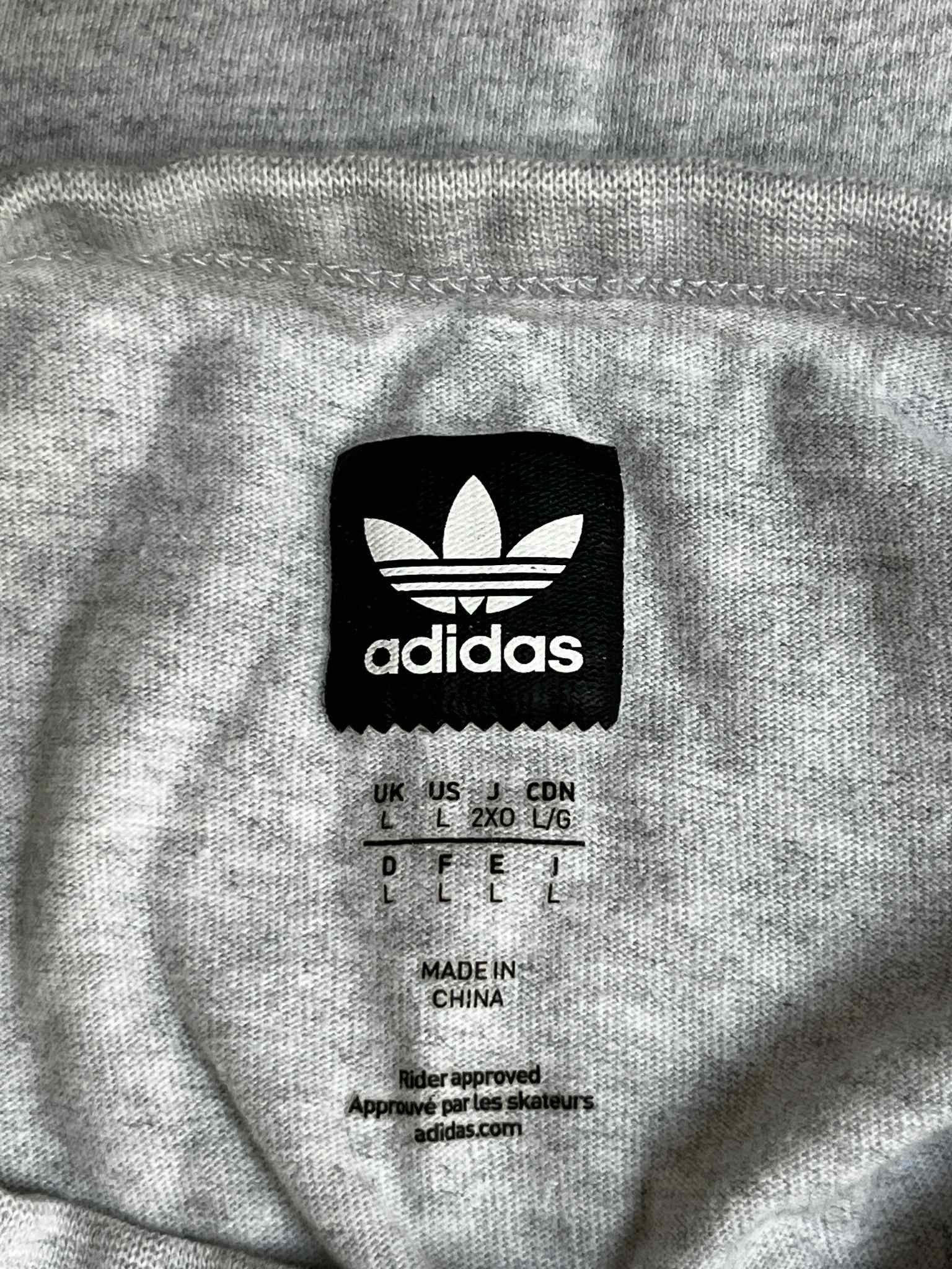 Adidas Adidas Skateboarding T Shirt L Size US L / EU 52-54 / 3 - 3 Thumbnail
