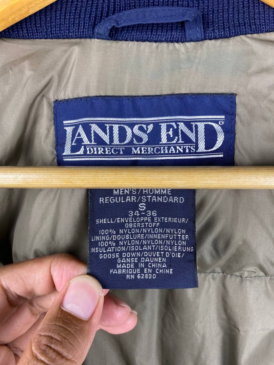 Lands' End lands end light puffer jacket very nice design Size US S / EU 44-46 / 1 - 6 Thumbnail