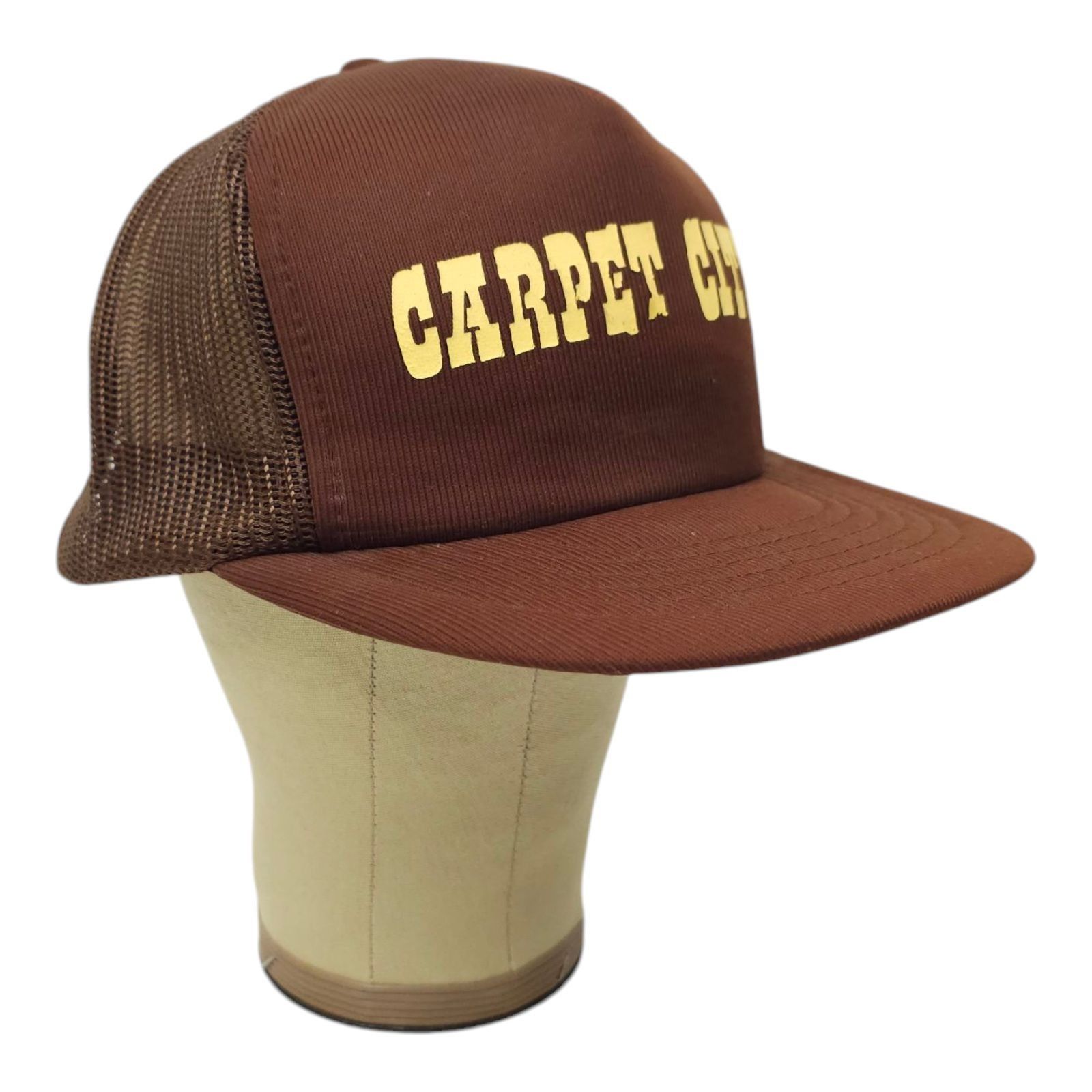 Other Carpet City Mesh Snapback Cap Vintage 90s Trucker Logo Hat Size ONE SIZE - 3 Thumbnail