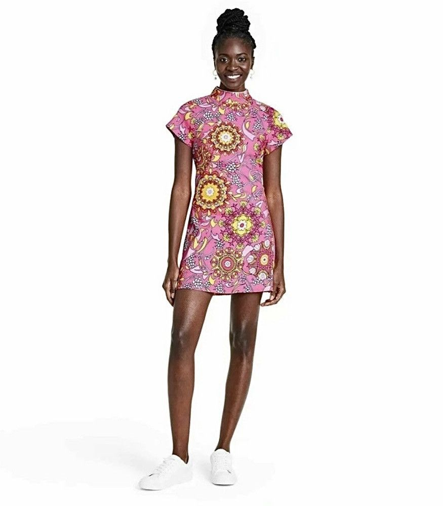 RIXO RIXO X Target Pink Floral Dress Size M / US 6-8 / IT 42-44 - 1 Preview