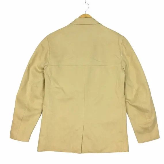 Helmut Lang Vtg HELMUT LANG Yellow 2 Button Blazer Sport Coat Suit Italy Size 40R - 10 Thumbnail