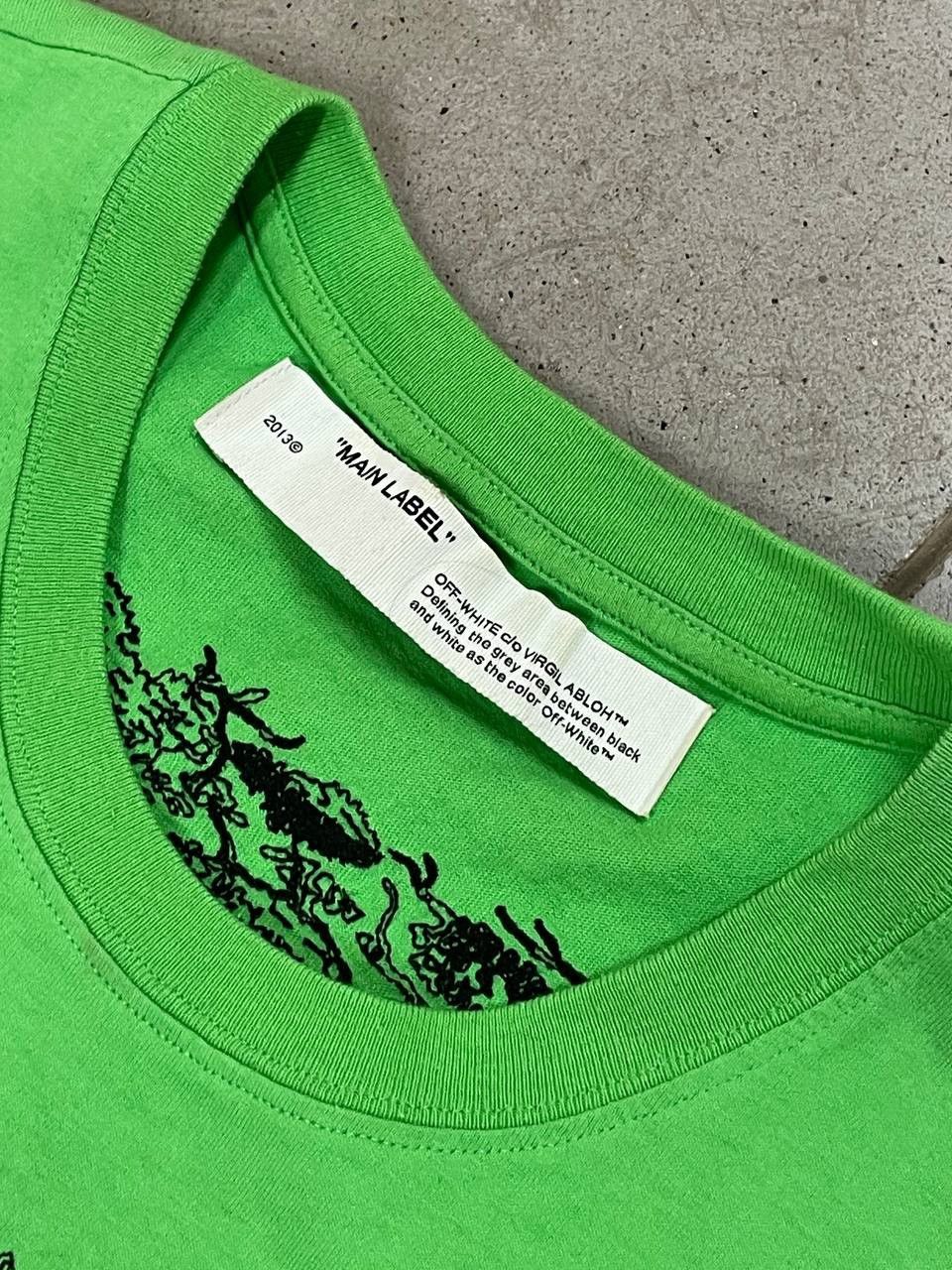 Off-White Vintage OFF-WHITE Bonsai Tee Shirt Size US L / EU 52-54 / 3 - 7 Thumbnail
