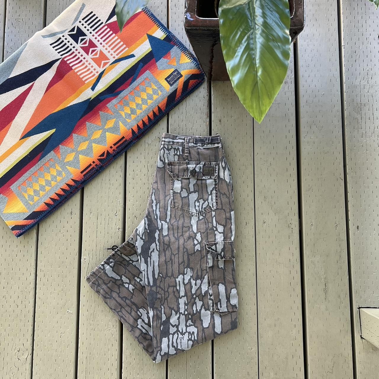 Vintage Vintage 80s Mossy Oaks Distressed Faded Camo Pants Size US 32 / EU 48 - 3 Thumbnail