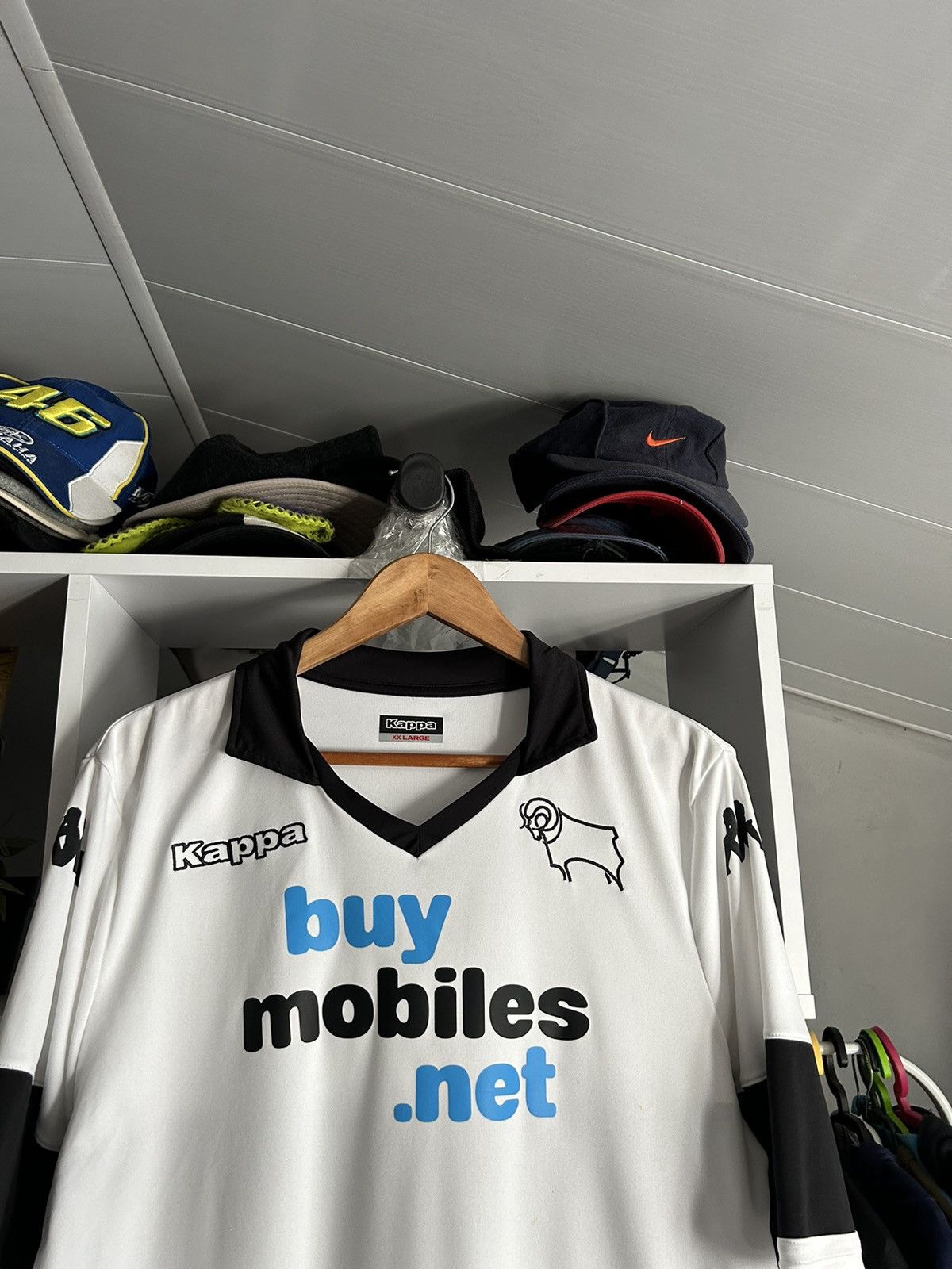 Kappa Vintage Kappa Derby County 2012/13 Soccer jersey Size US XXL / EU 58 / 5 - 2 Thumbnail